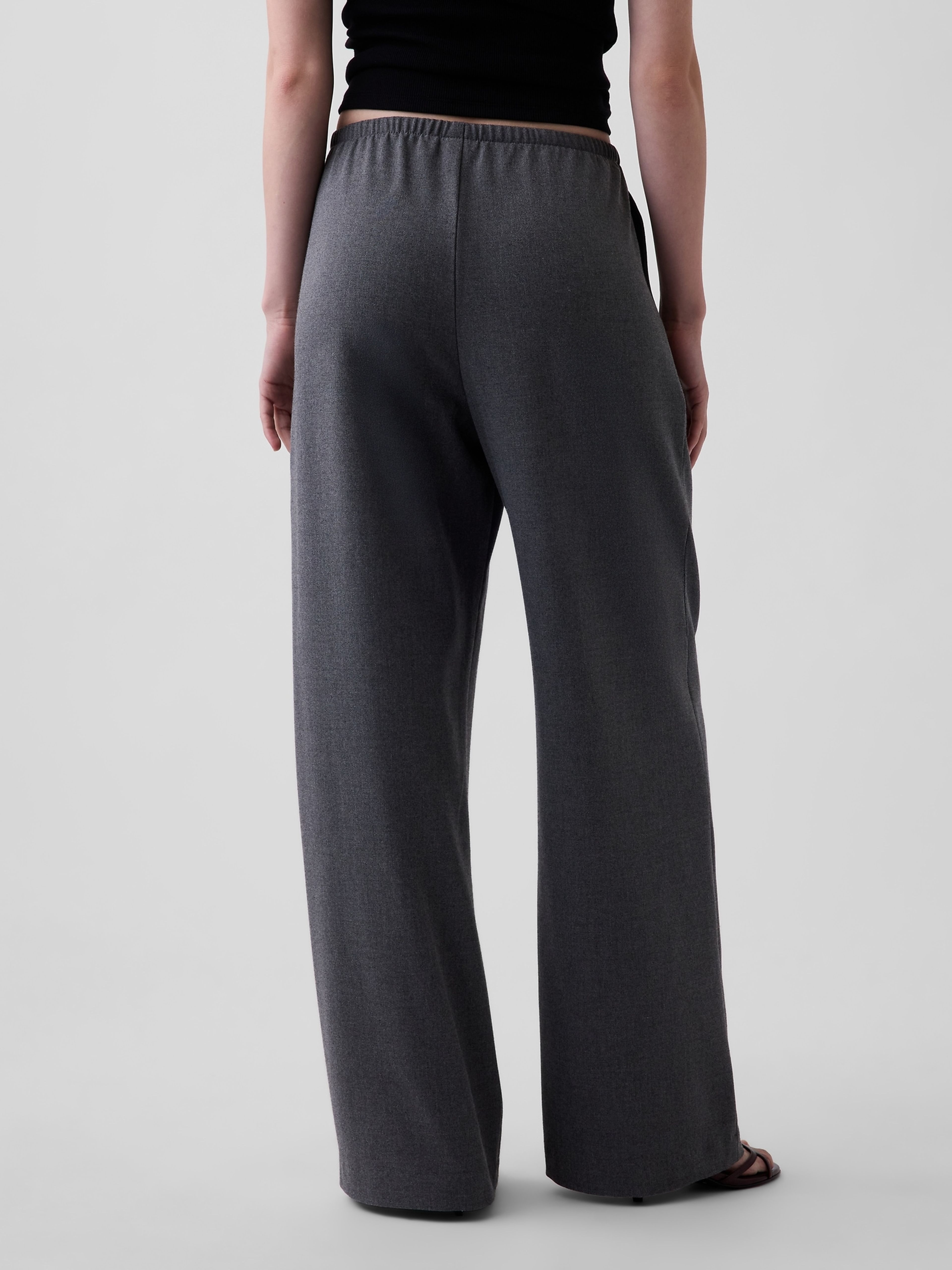 Nohavice wide-leg Easy - 004