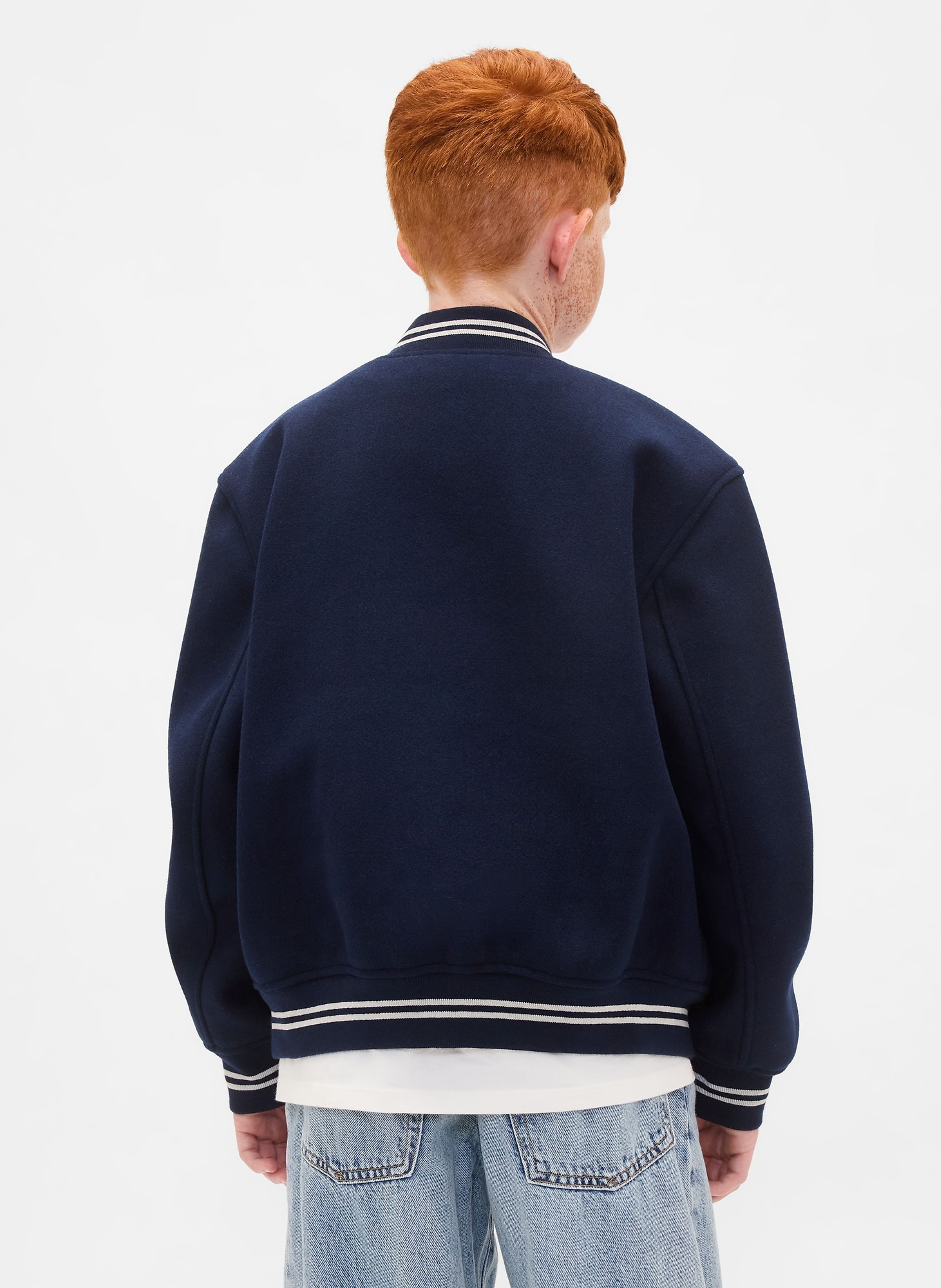 Kinder Bomberjacke mit Logo - 003