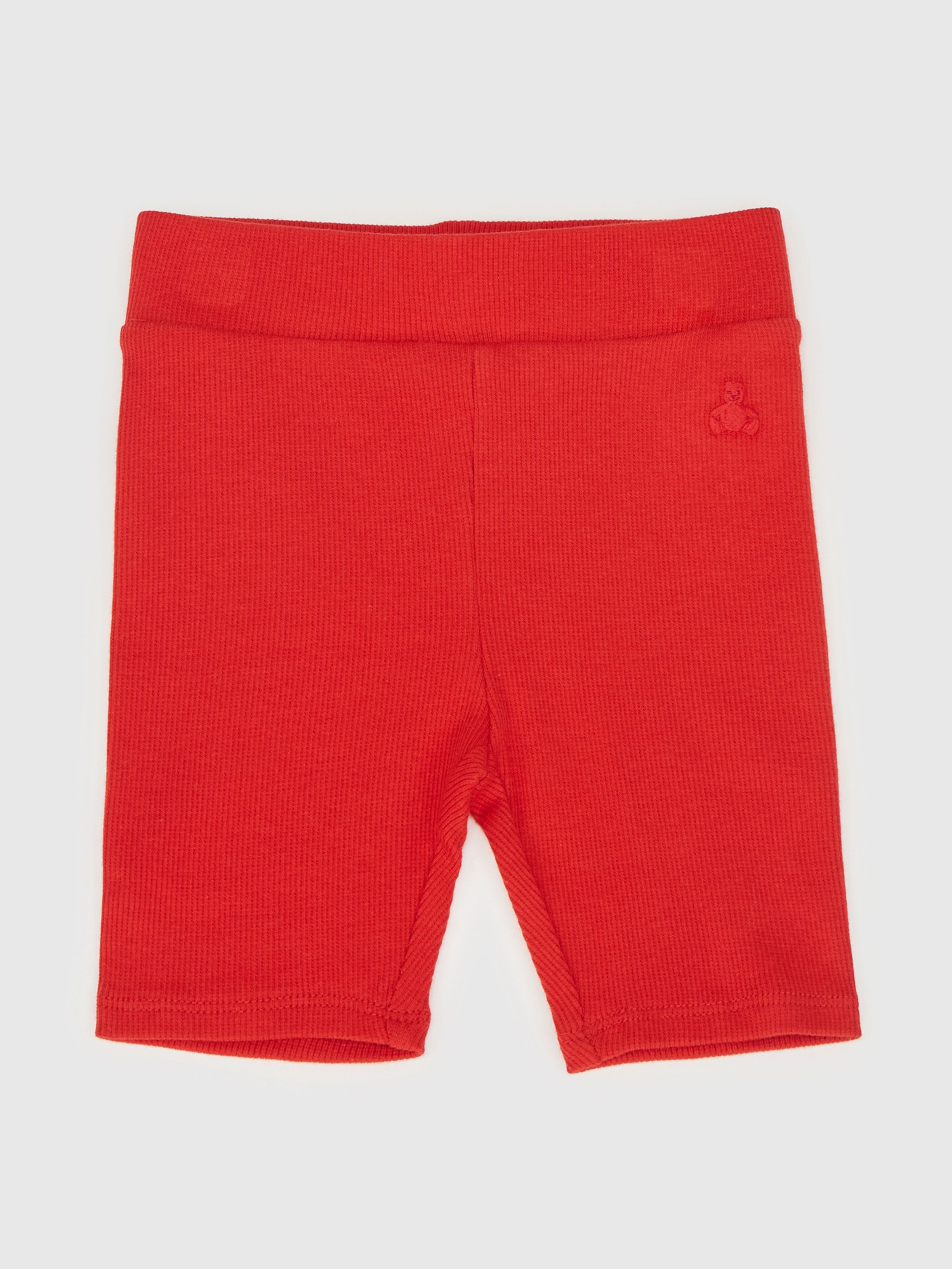 Baby prążkowane biker shorts Americana