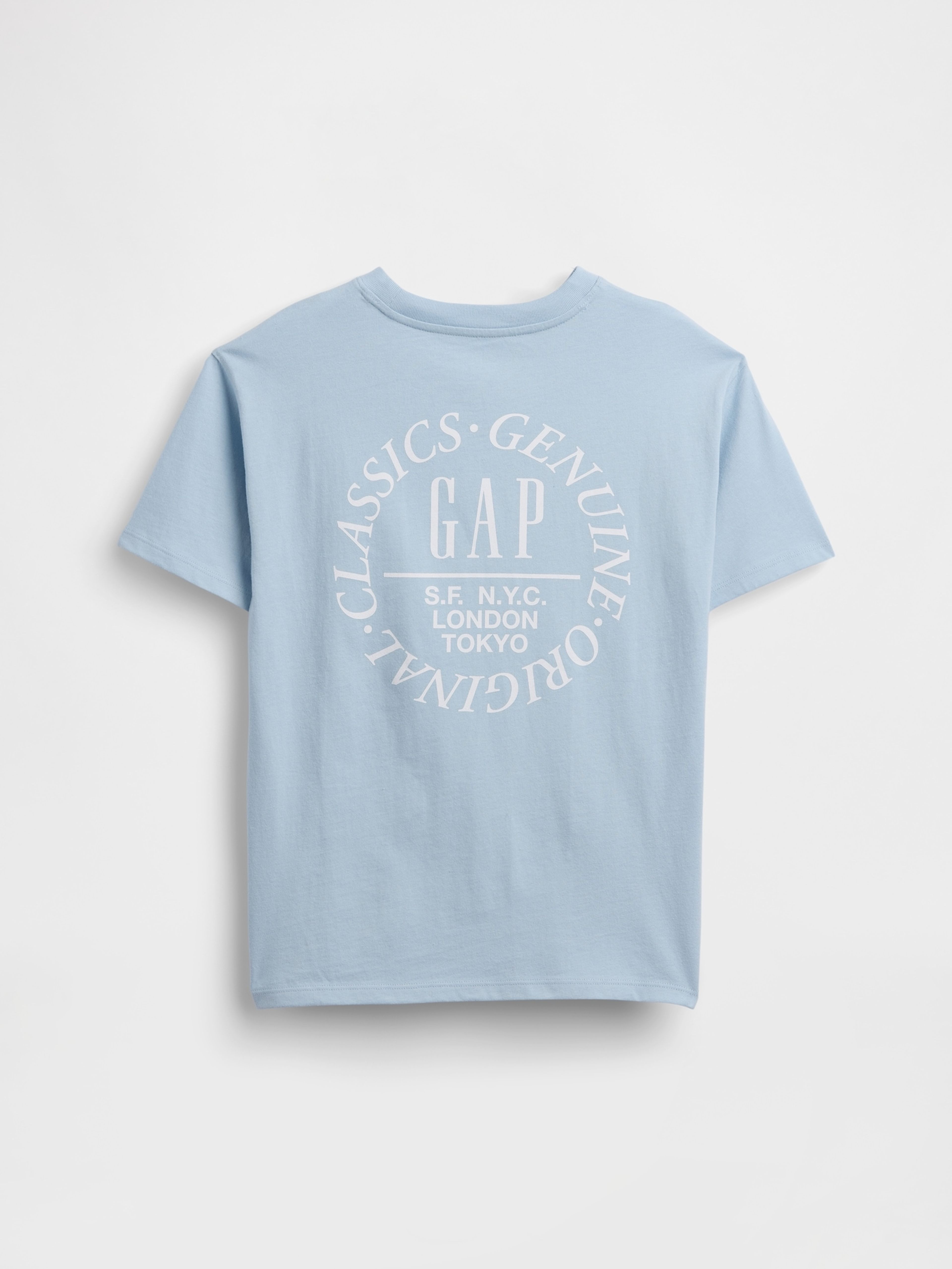Dziecięcy T-shirt z logo - 001