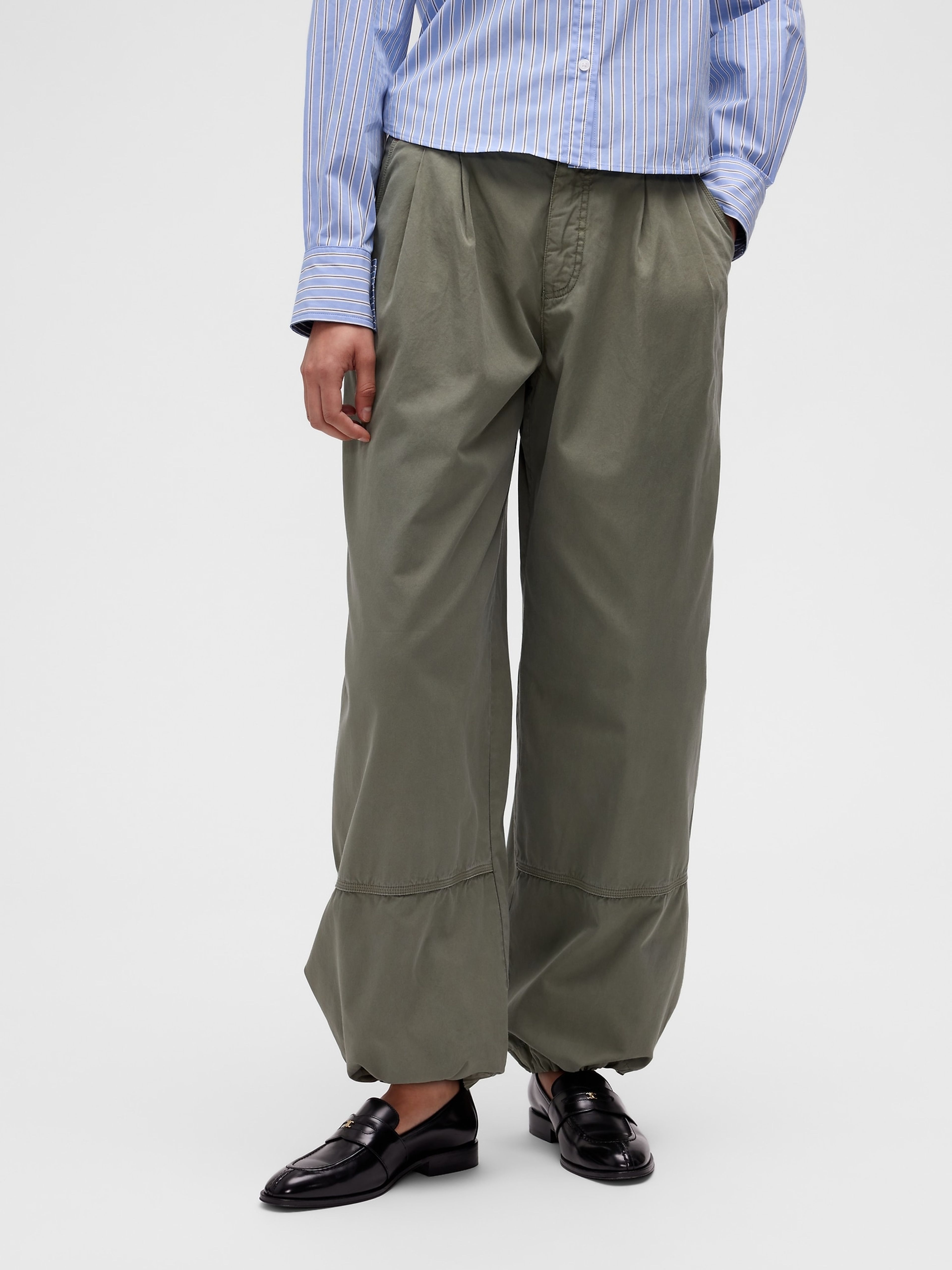 Široké kalhoty GapStudio by Zac Posen - 004