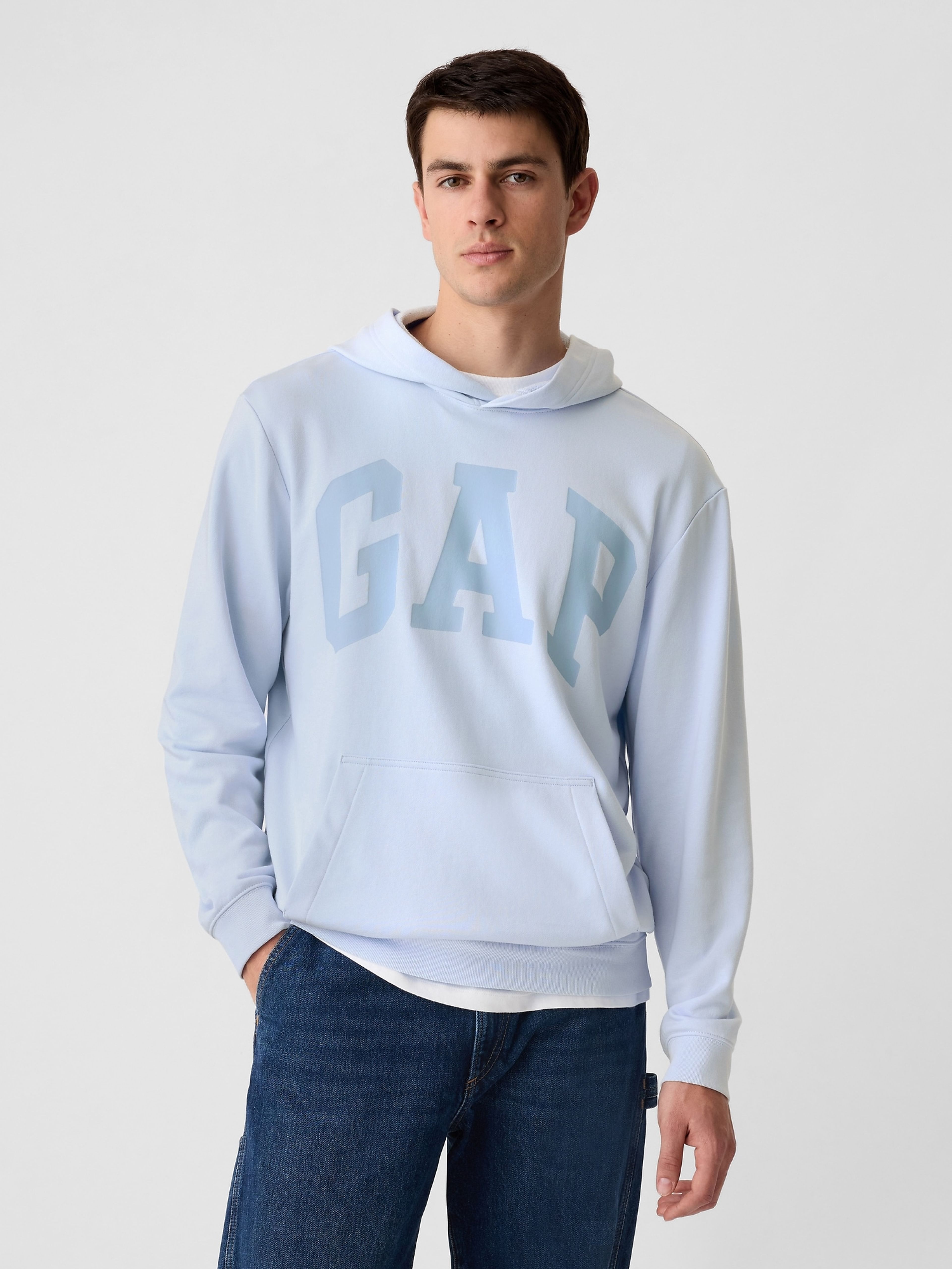 Sweatshirt mit Logo und Kapuze