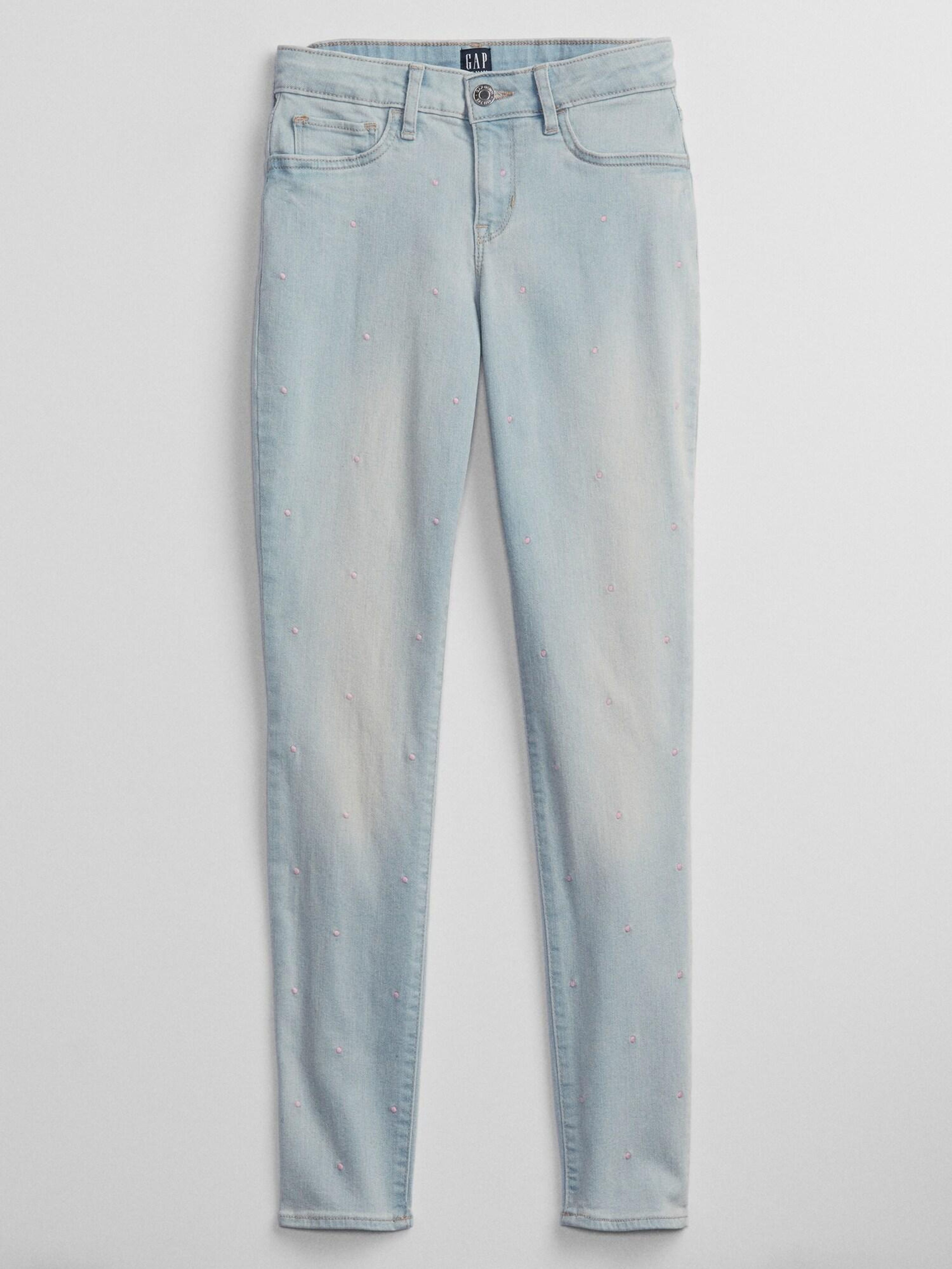 Dziecięce jeansy mid rise joggers