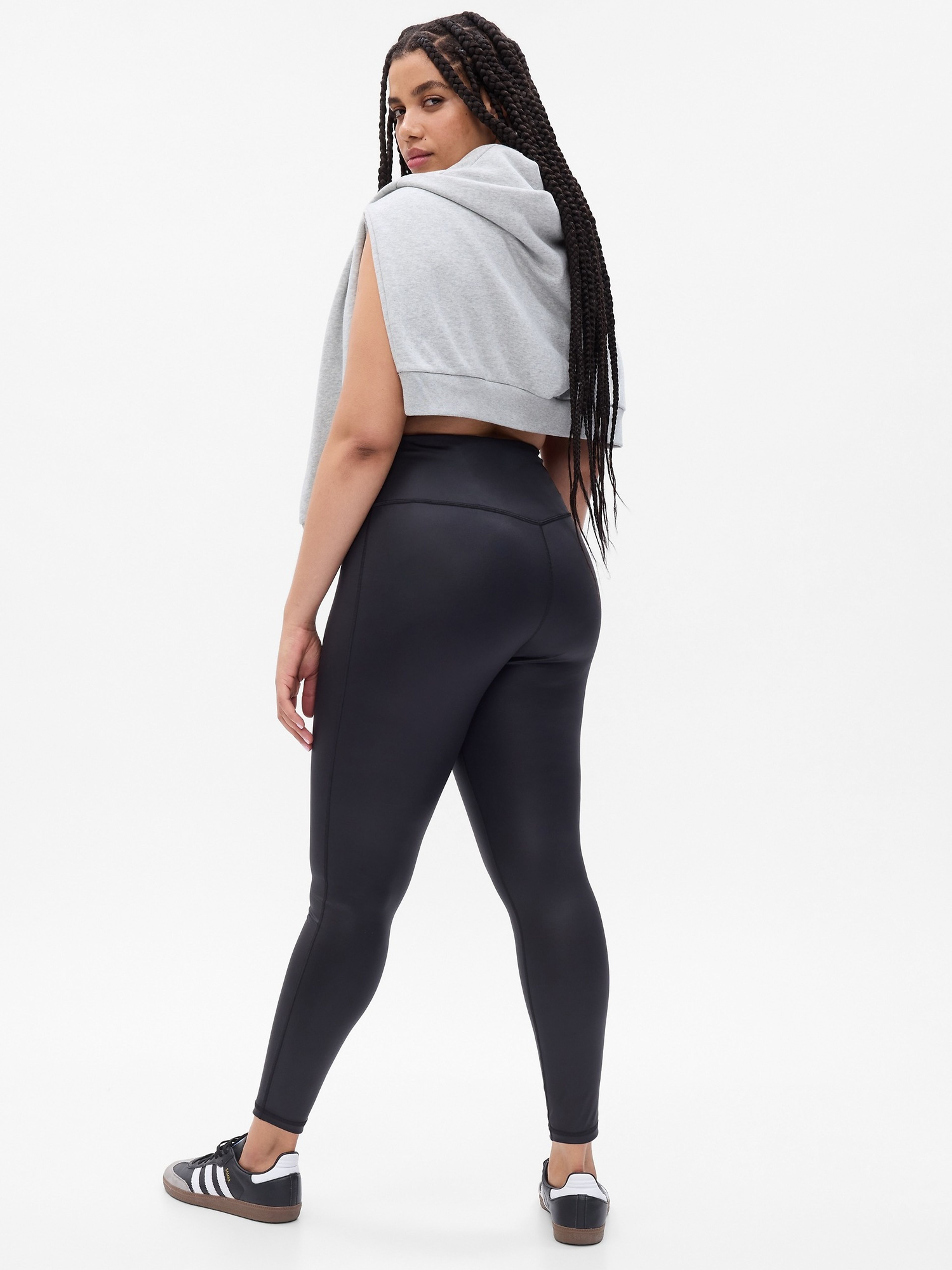 Sportovní legíny GapFit High Rise Recycled Power - 005