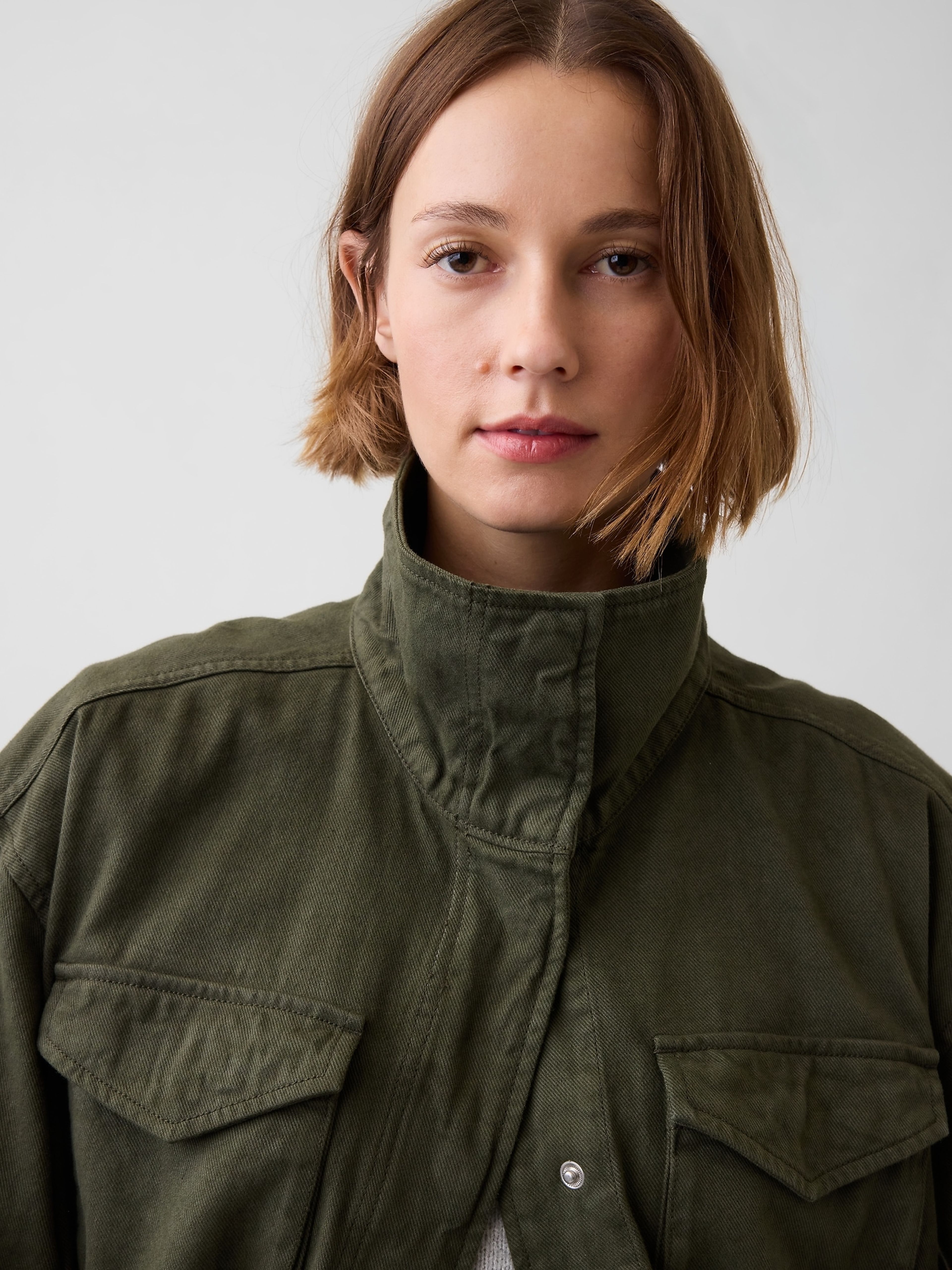 Ľahká oversize bunda Utility - 004