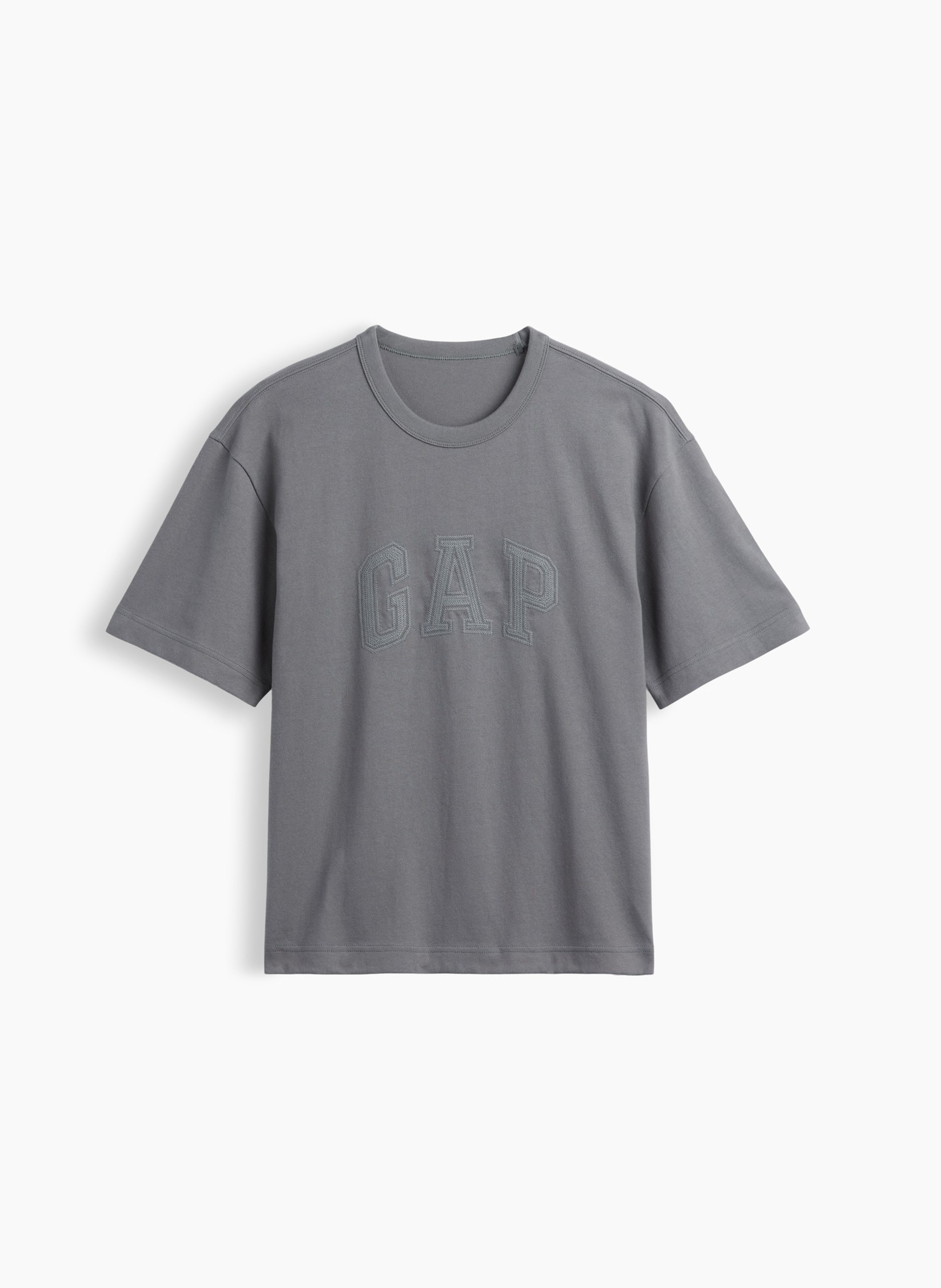 Crop T-shirt Heavyweight z logo - 005