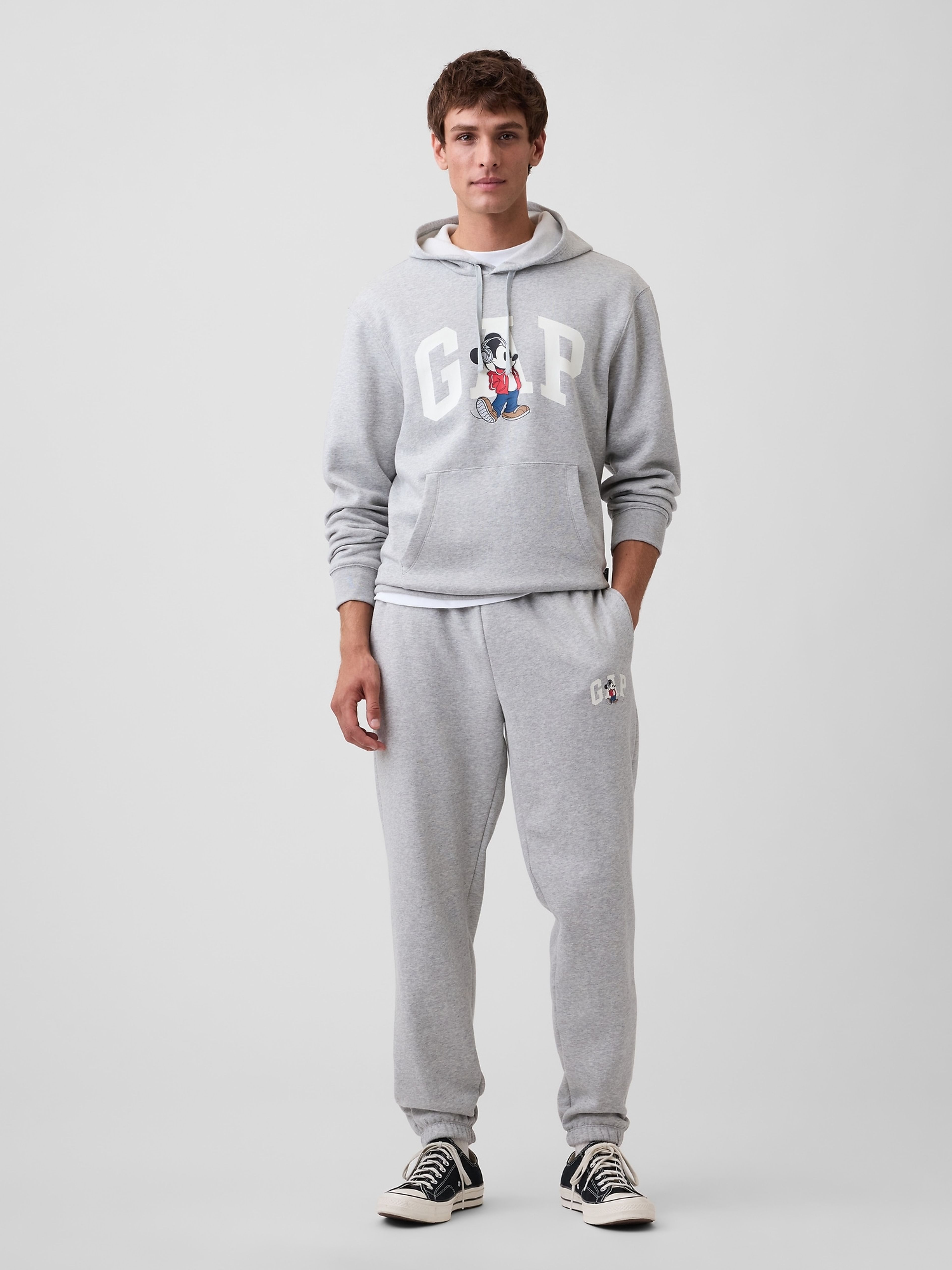 Spodnie dresowe Gap & Disney Mickey Mouse - 001