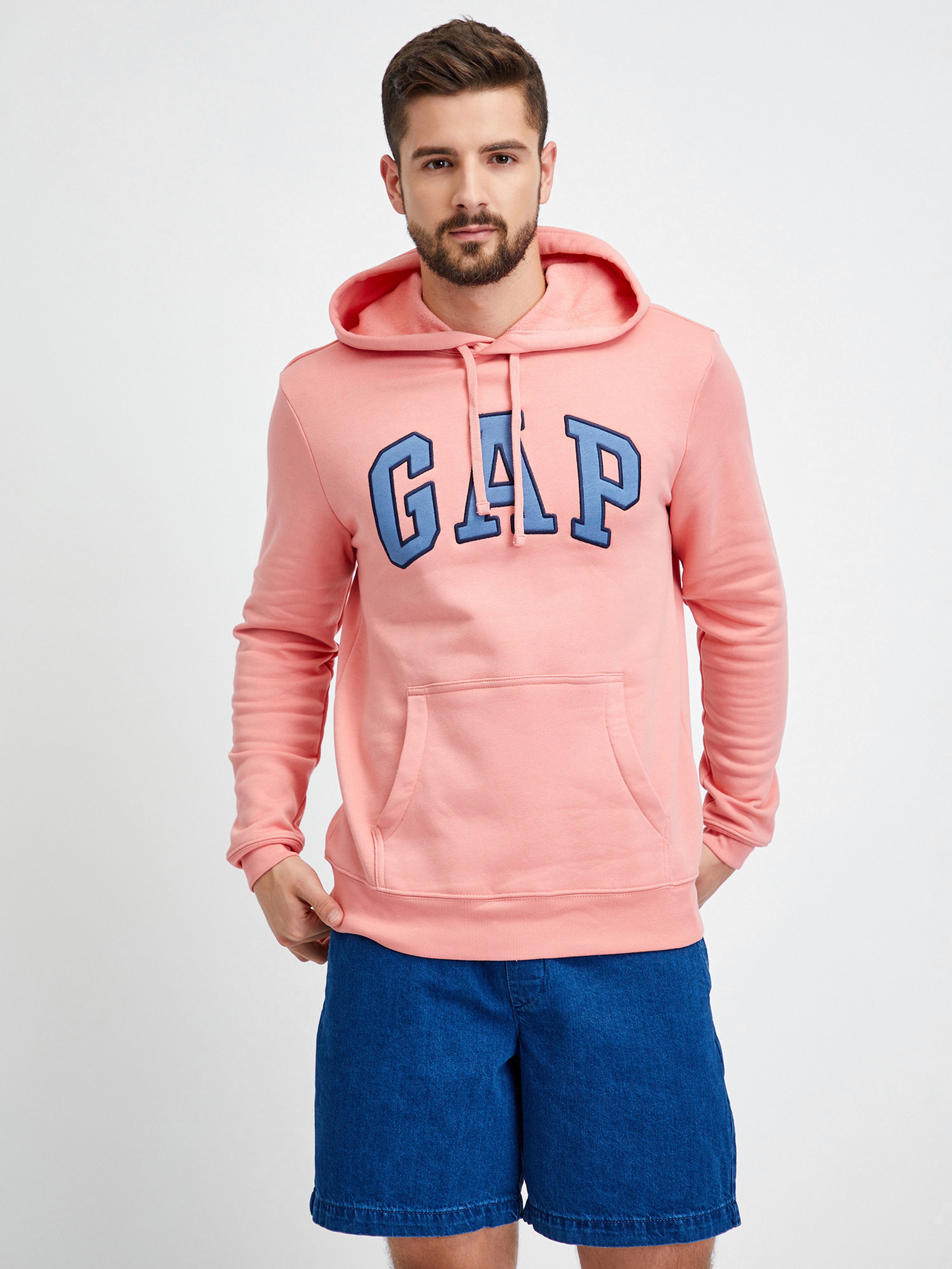 Mikina s logom GAP a kapucňou