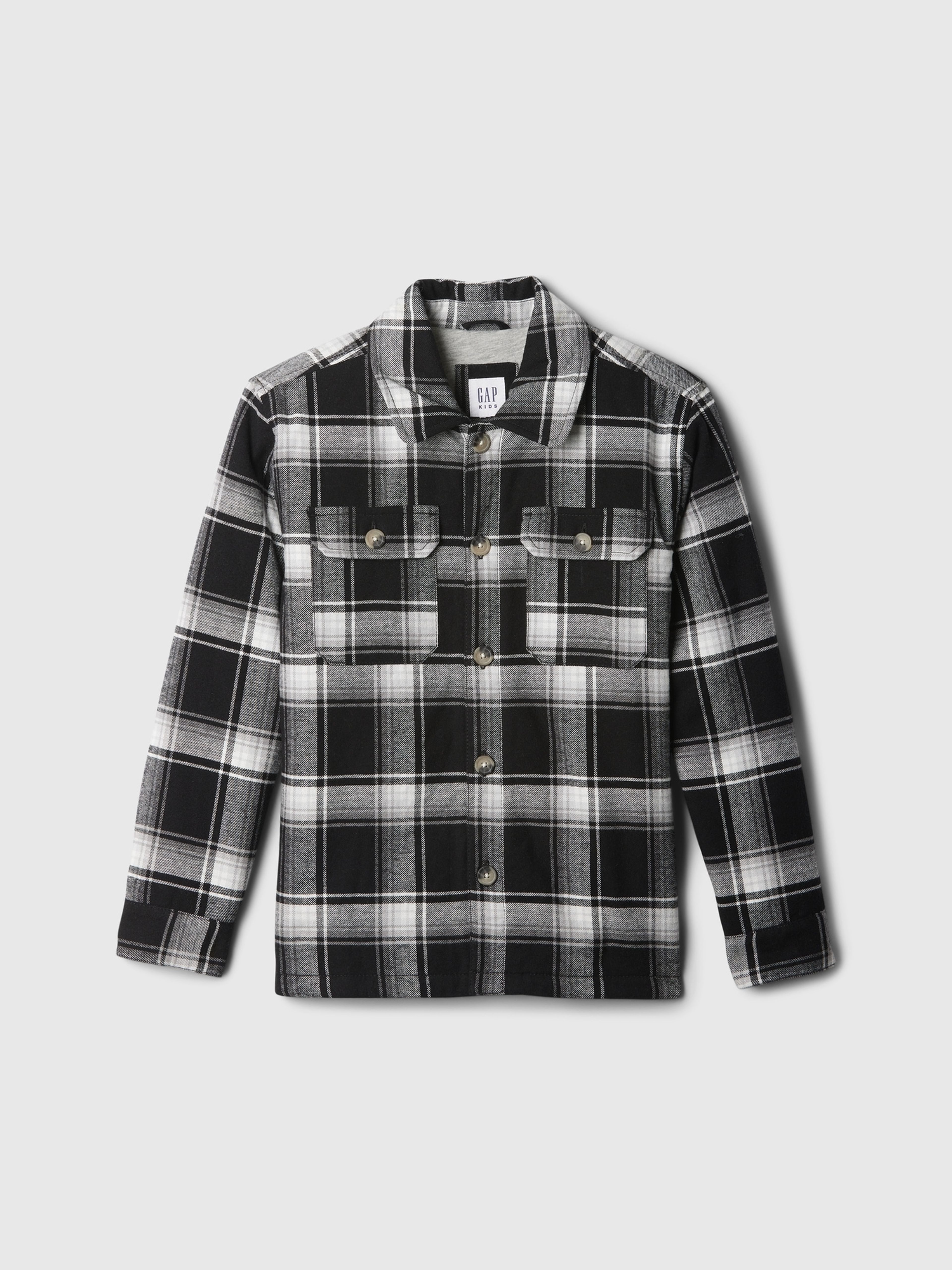 Surchemise en flanelle enfant - 001