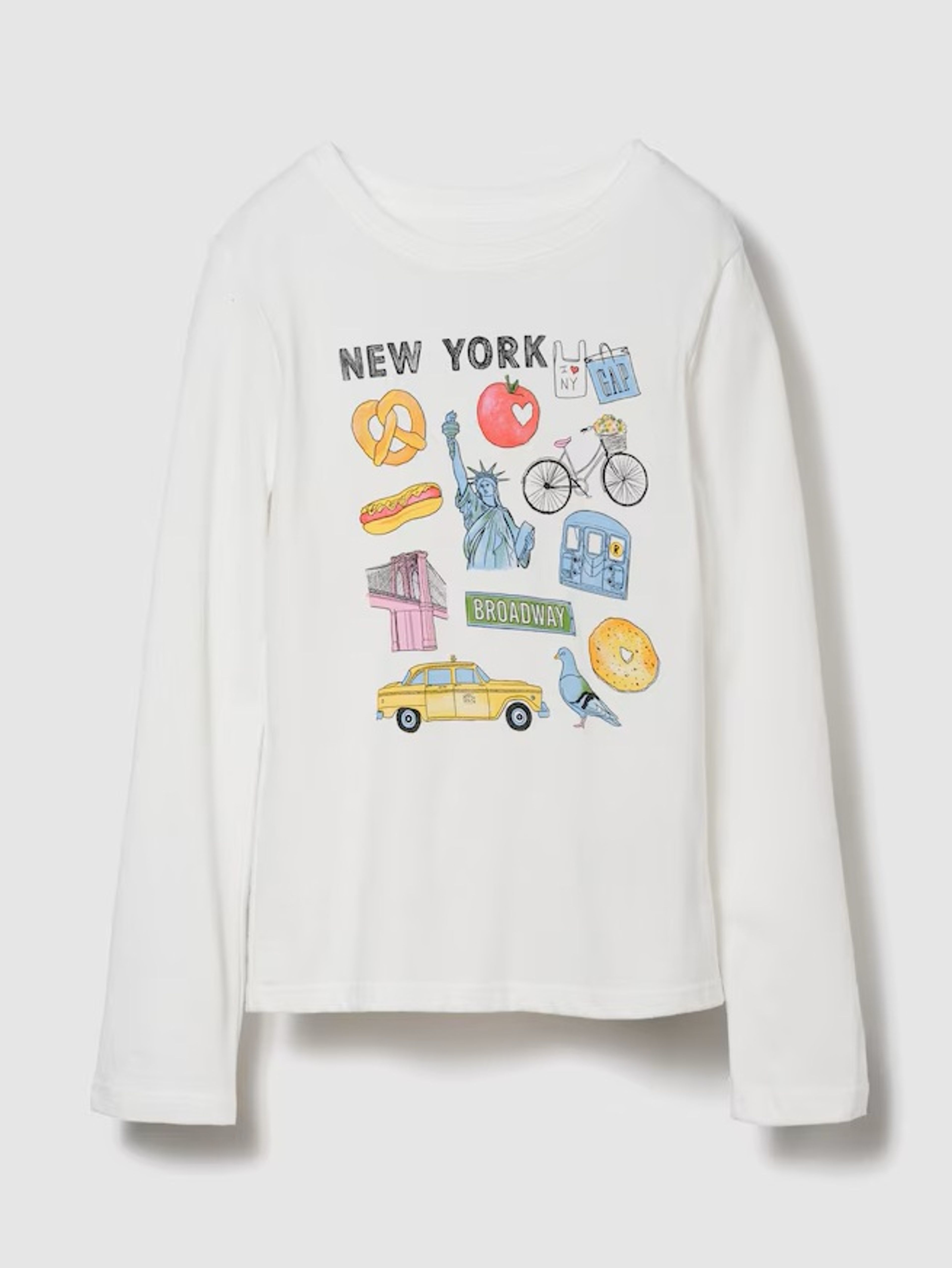 Mädchen-T-Shirt mit Print
