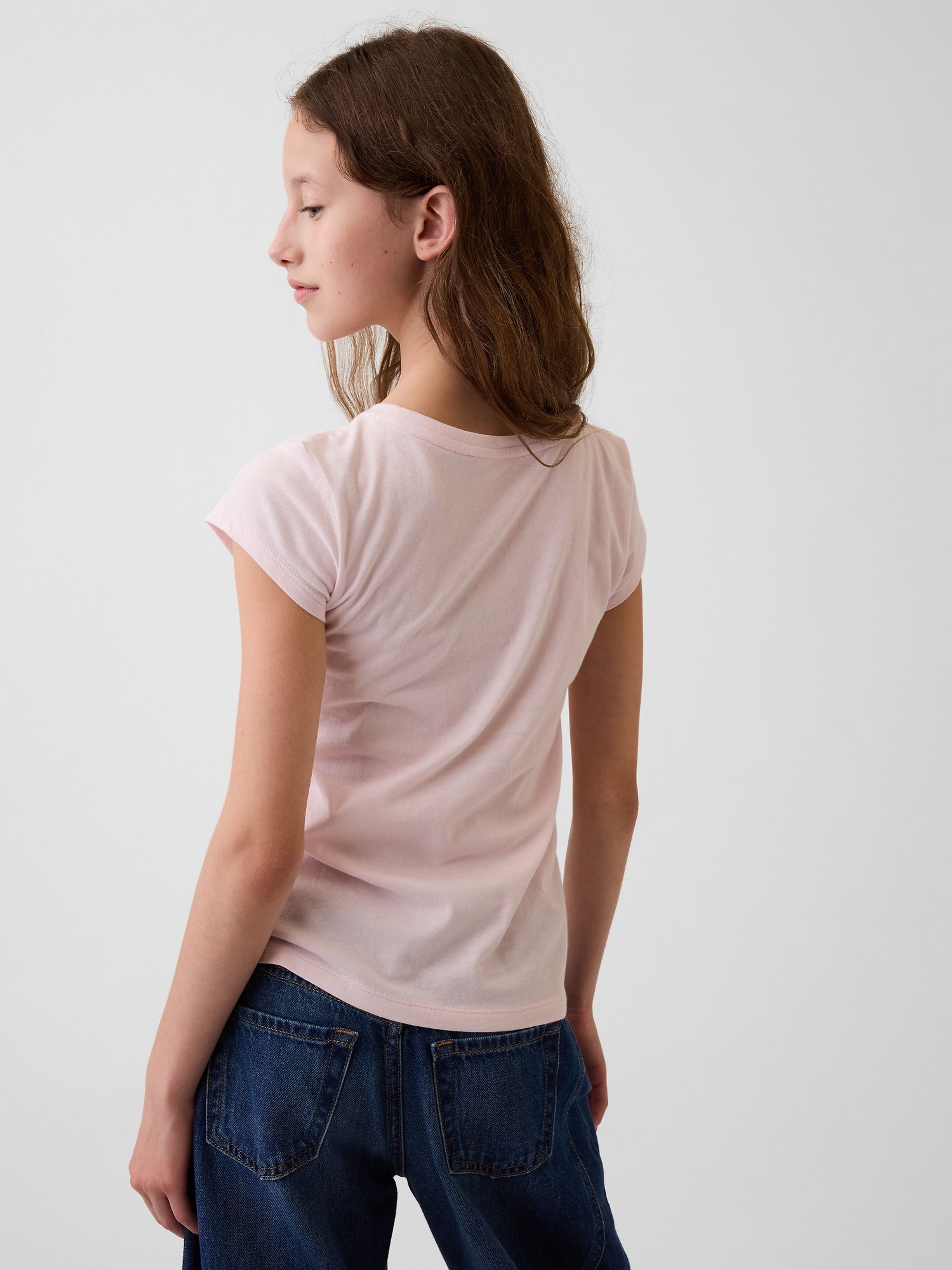 Kinder T-shirt met logo - 003