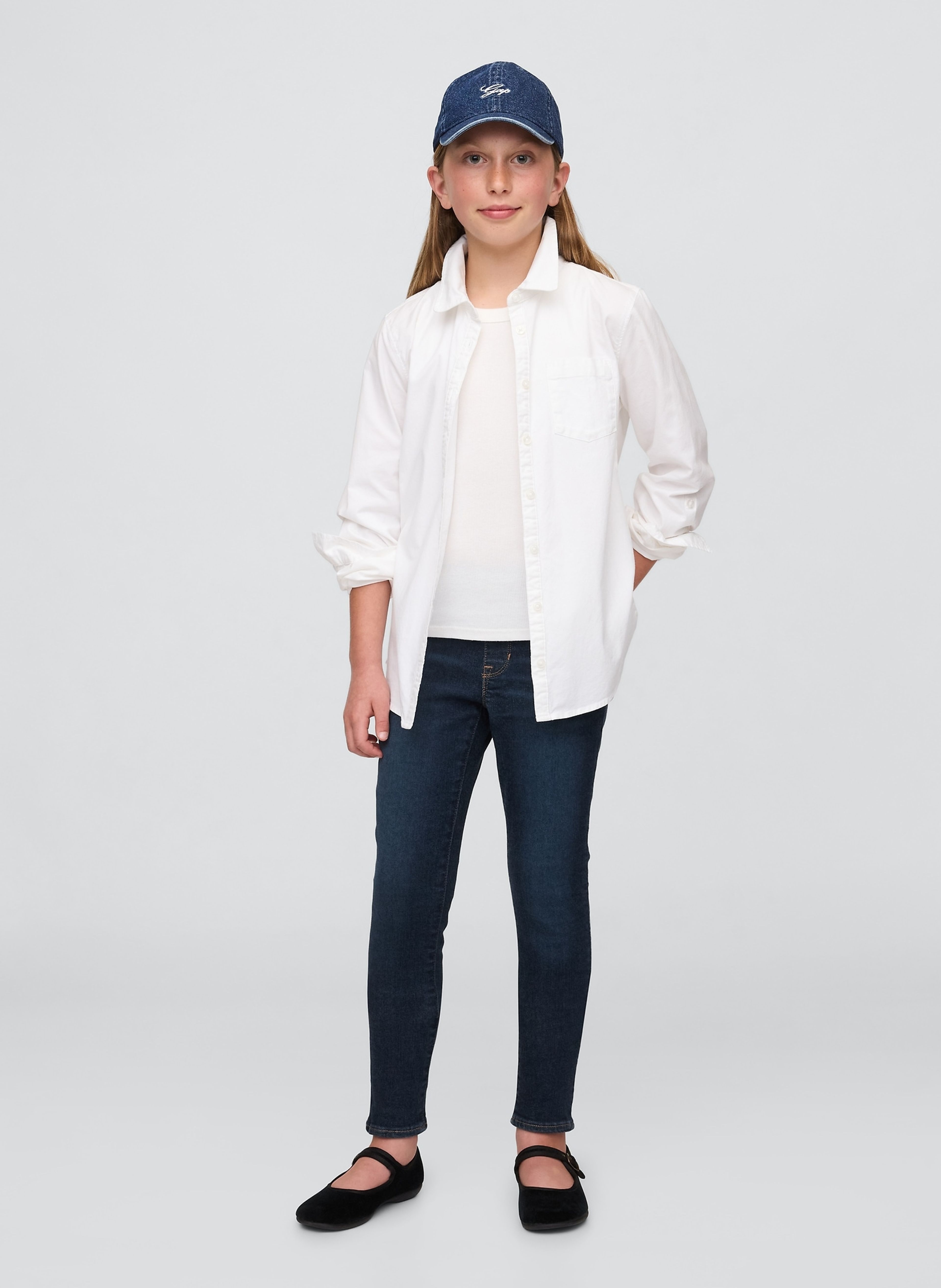 Jeansy dziecięce Jeggings Stretch - 002