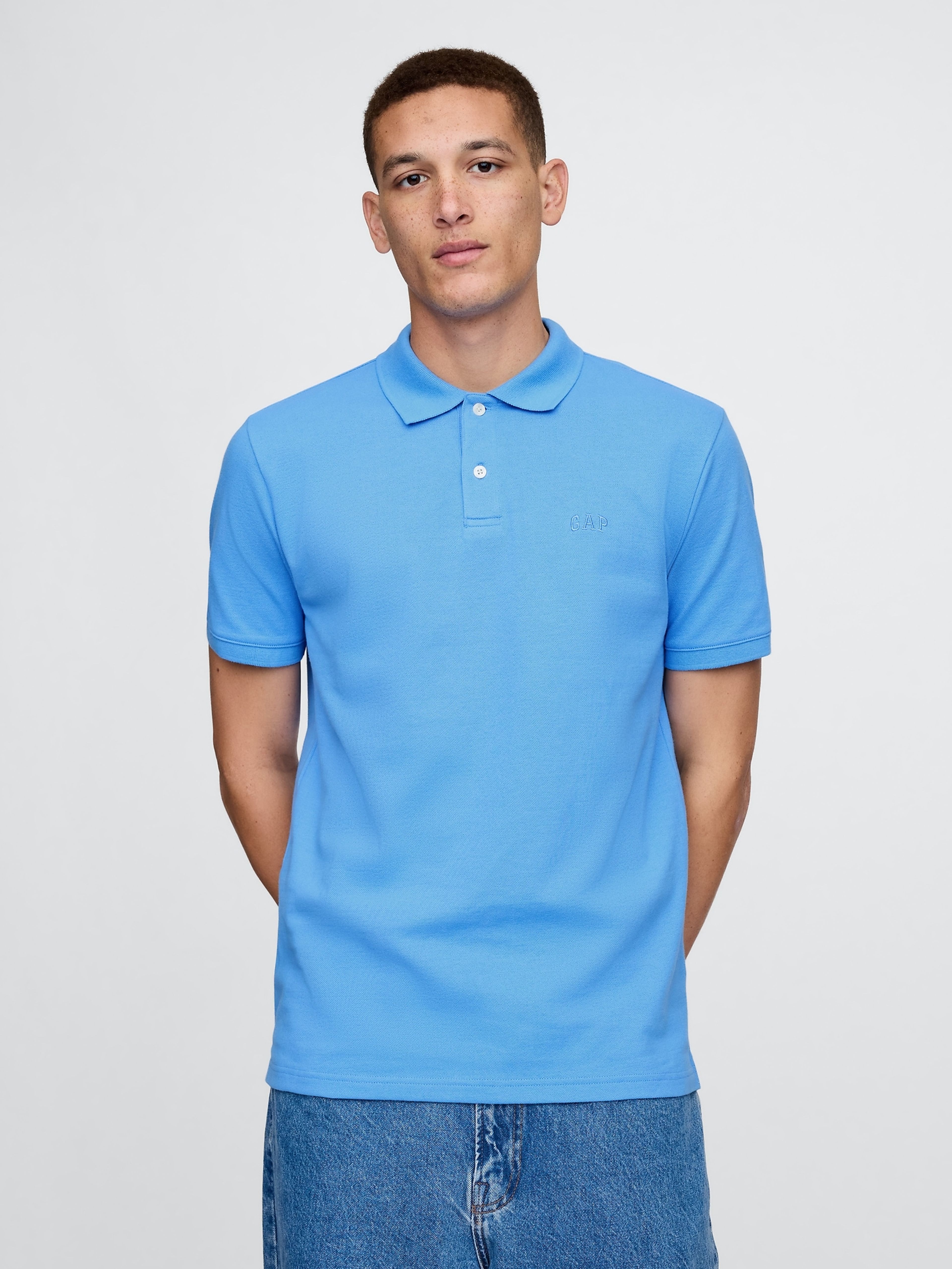 Herren Polo-Piqué-Shirt