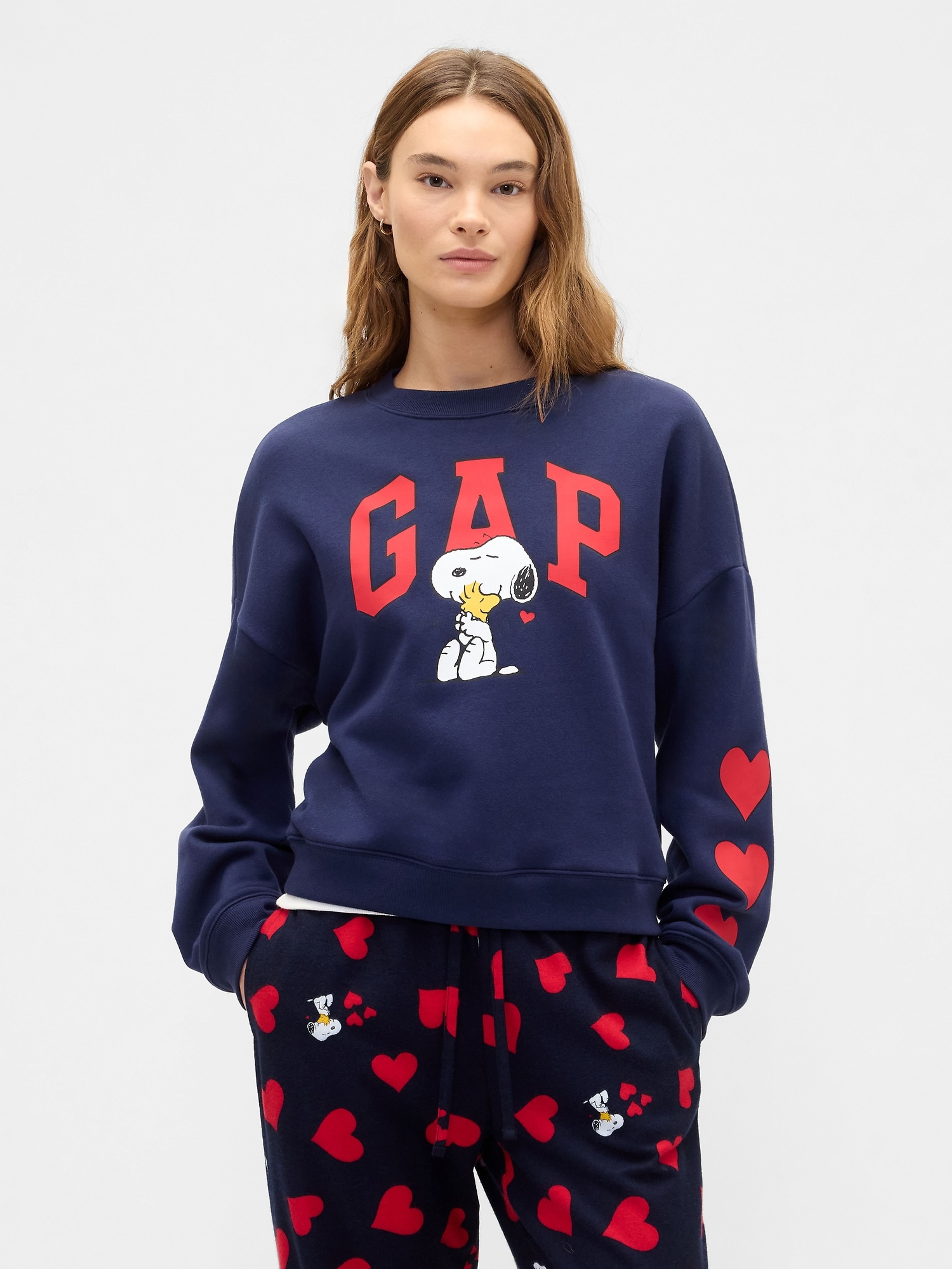 Bluza oversize, Gap & Peanuts Snoopy