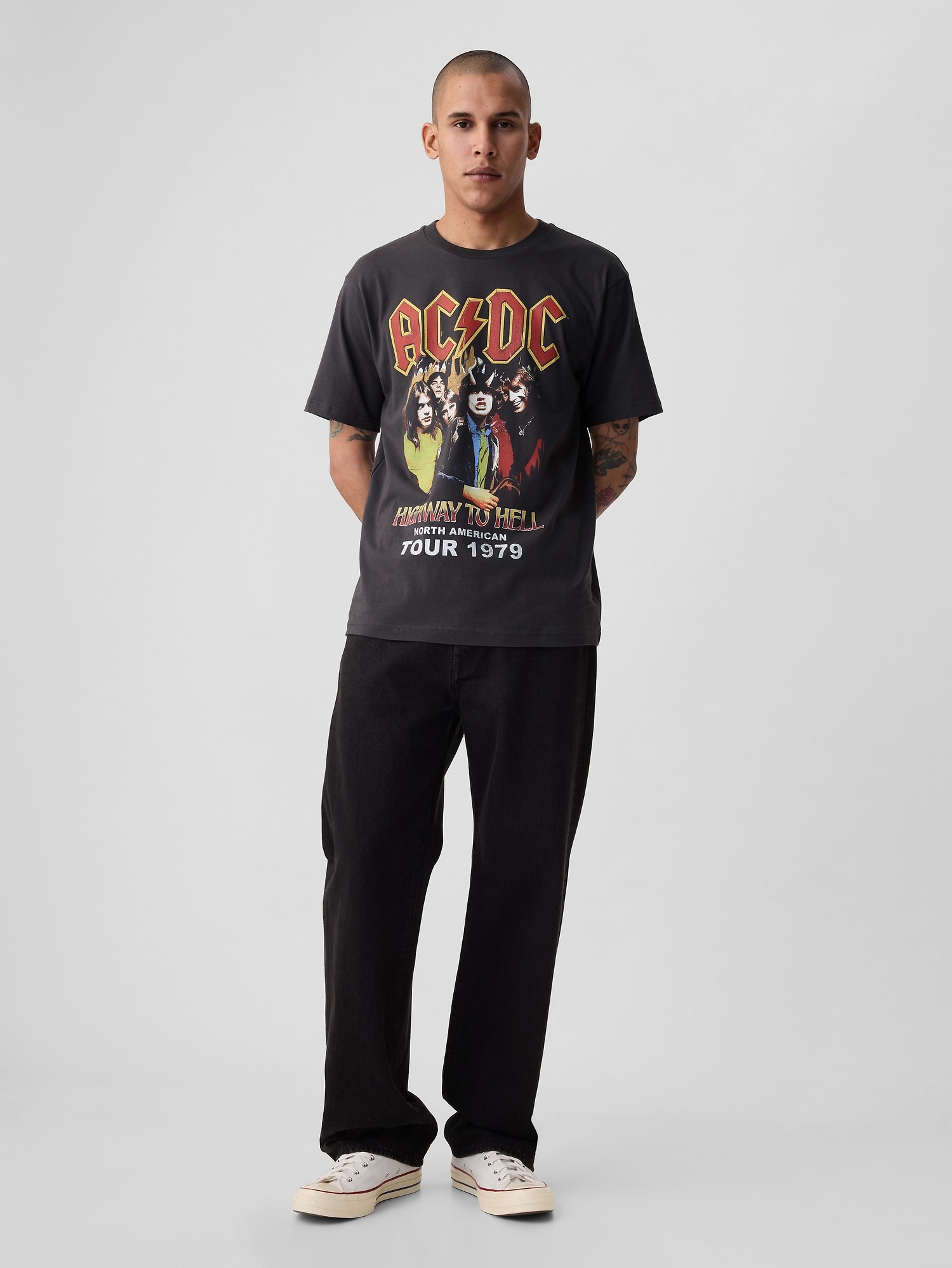 Koszulka AC/DC 1979 Tour Unisex