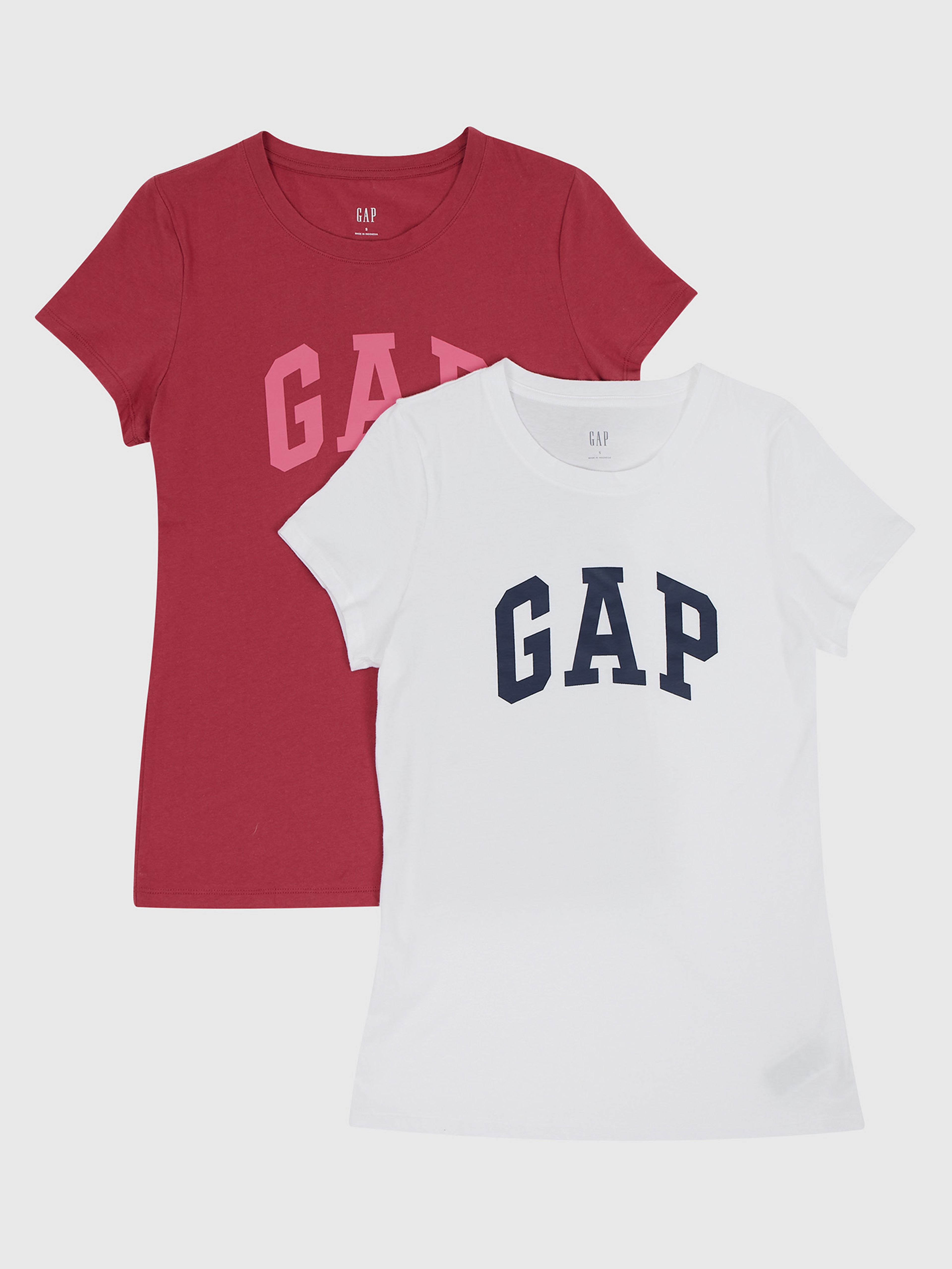 T-shirty bawełniane z logo, 2 szt.