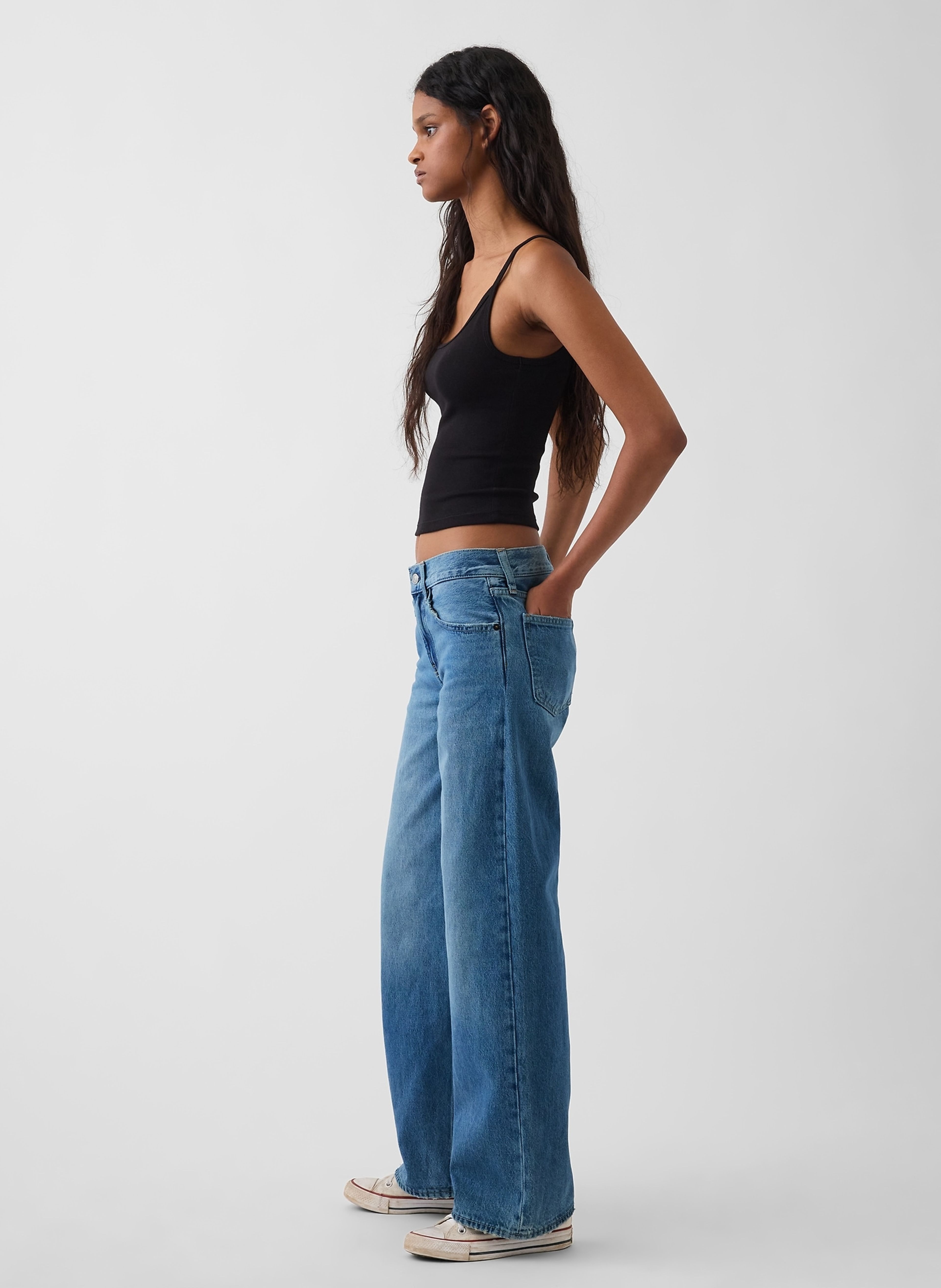 Jeansy The Hailey Low Rise Loose - 007