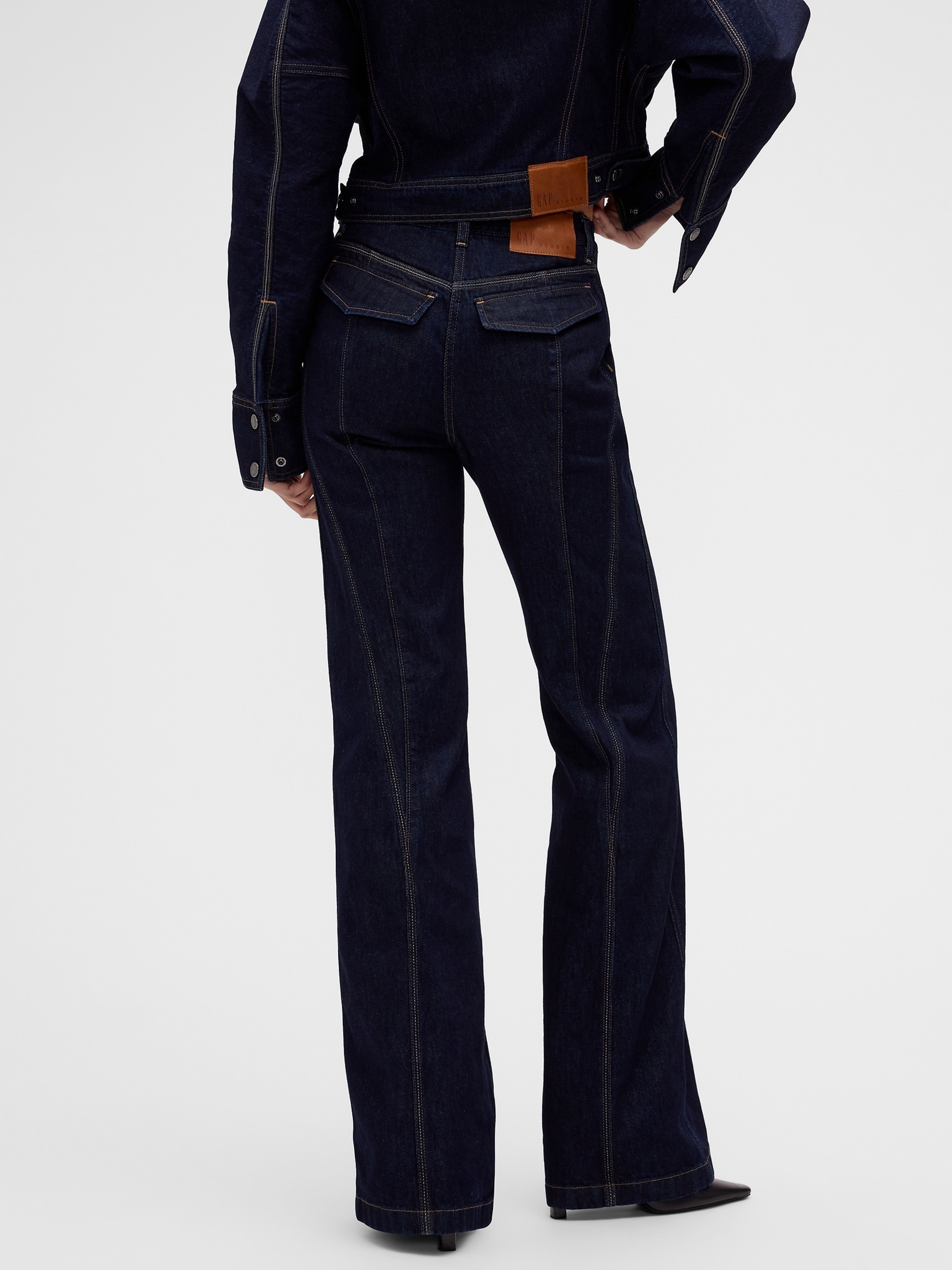 Džíny High Rise GapStudio by Zac Posen - 005