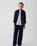 Jean enfant Baggy-Bleu marine - 001