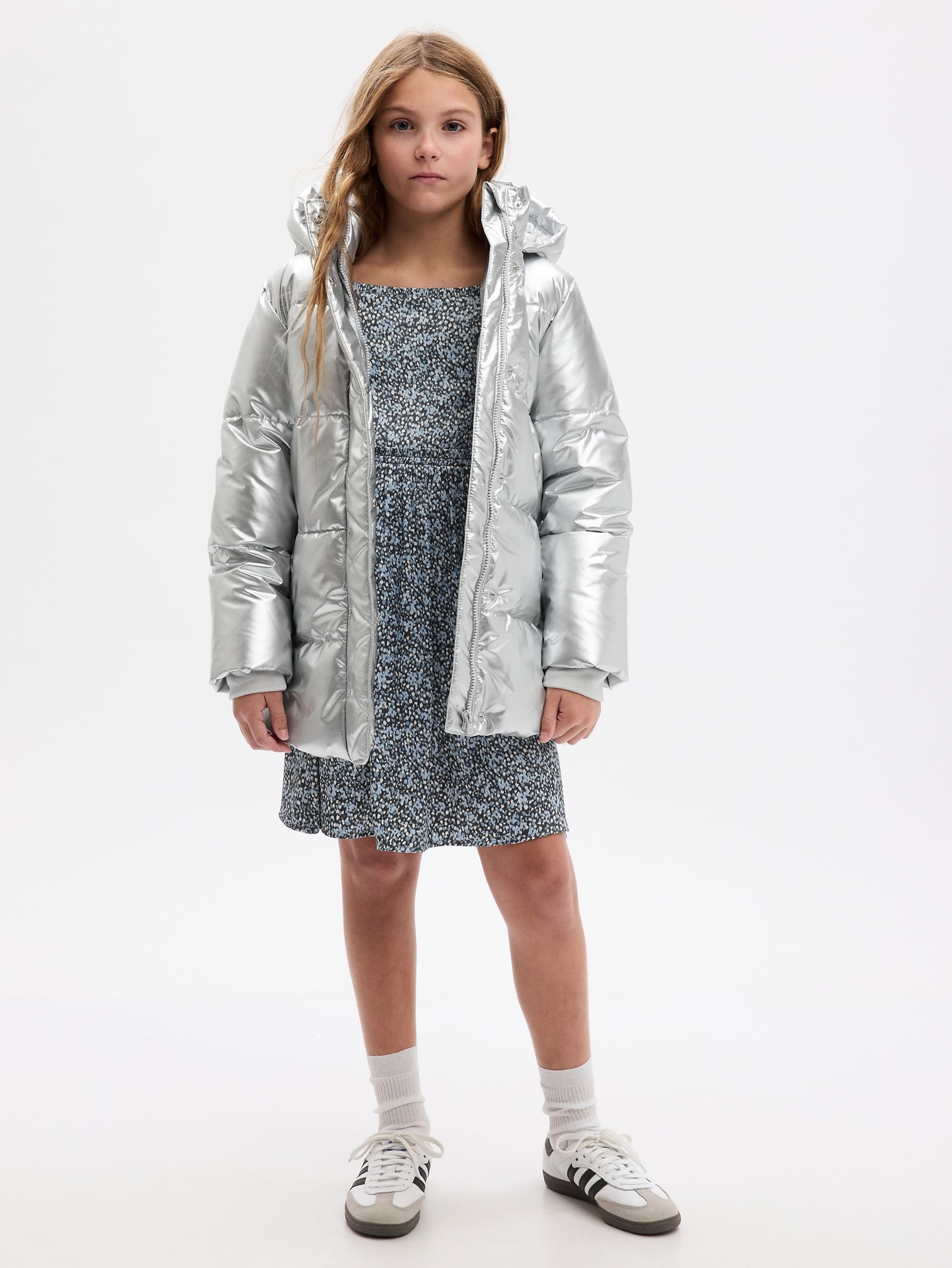 Kinder Metallic Jacke