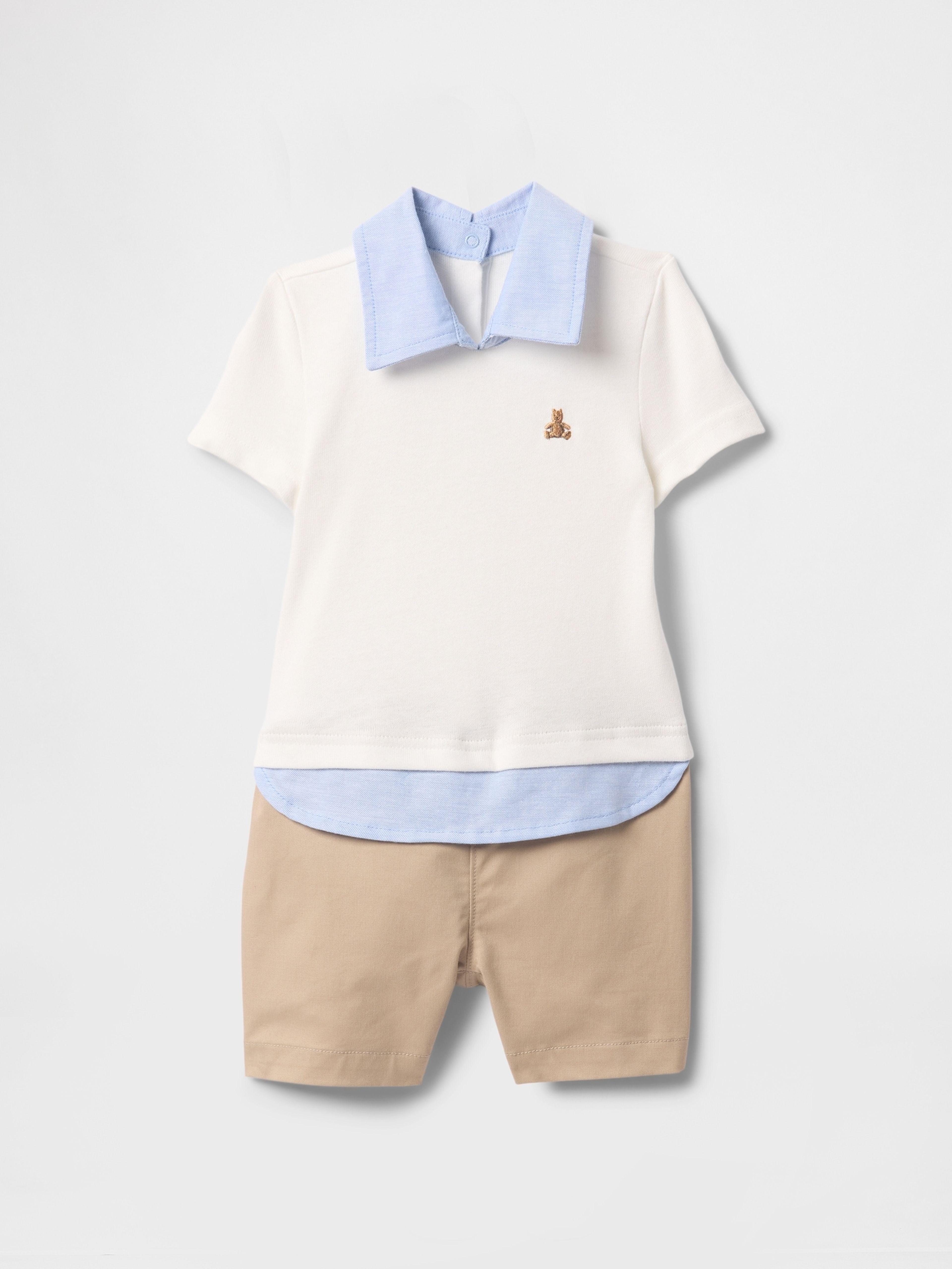 Baby set polo trička a šortiek