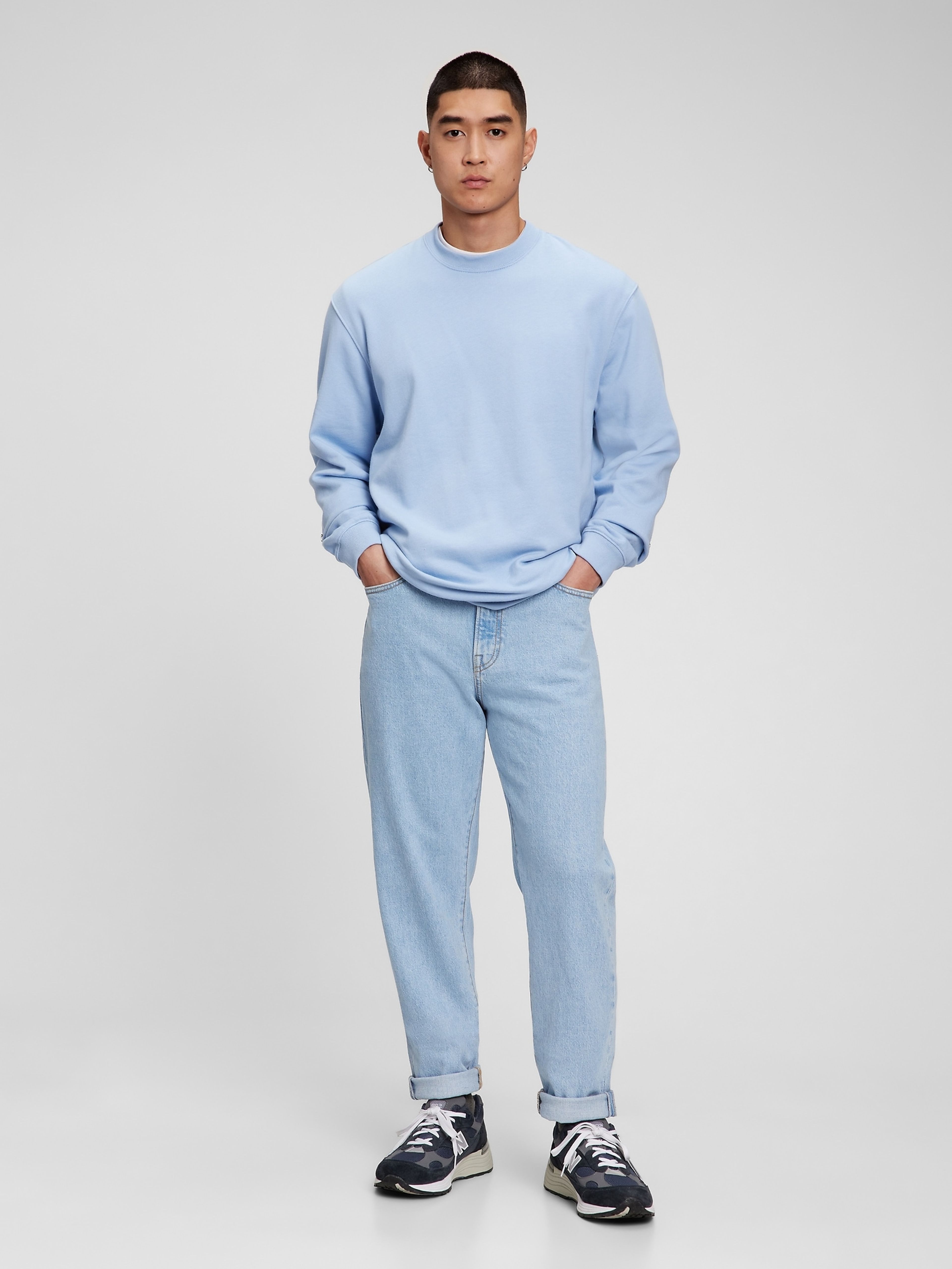 Relaxed-Tapered-Jeans GapFlex