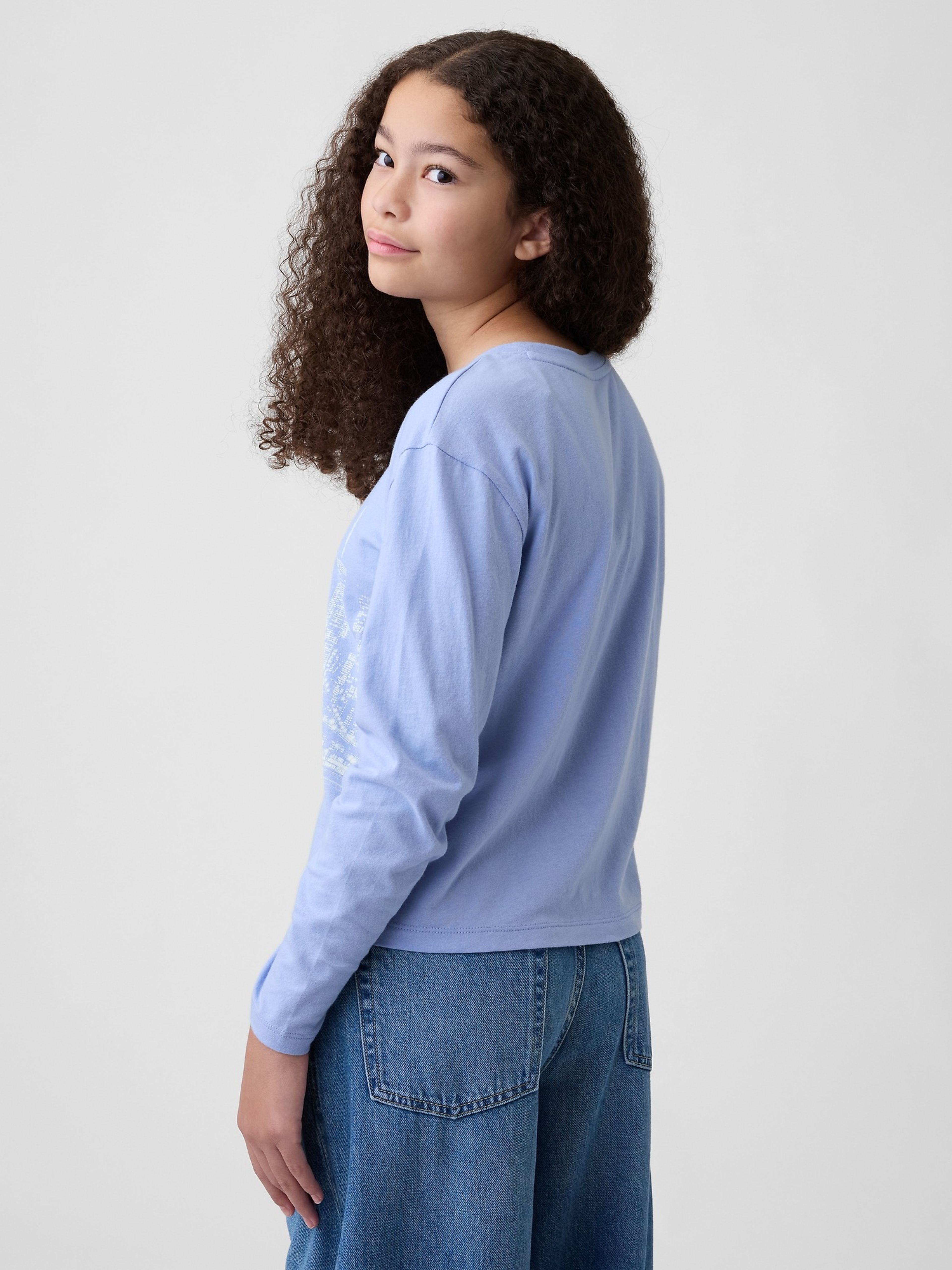 Dziecięcy T-shirt z logo - 002