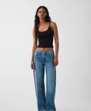 Jean The Hailey Low Rise Loose-Bleu - 001
