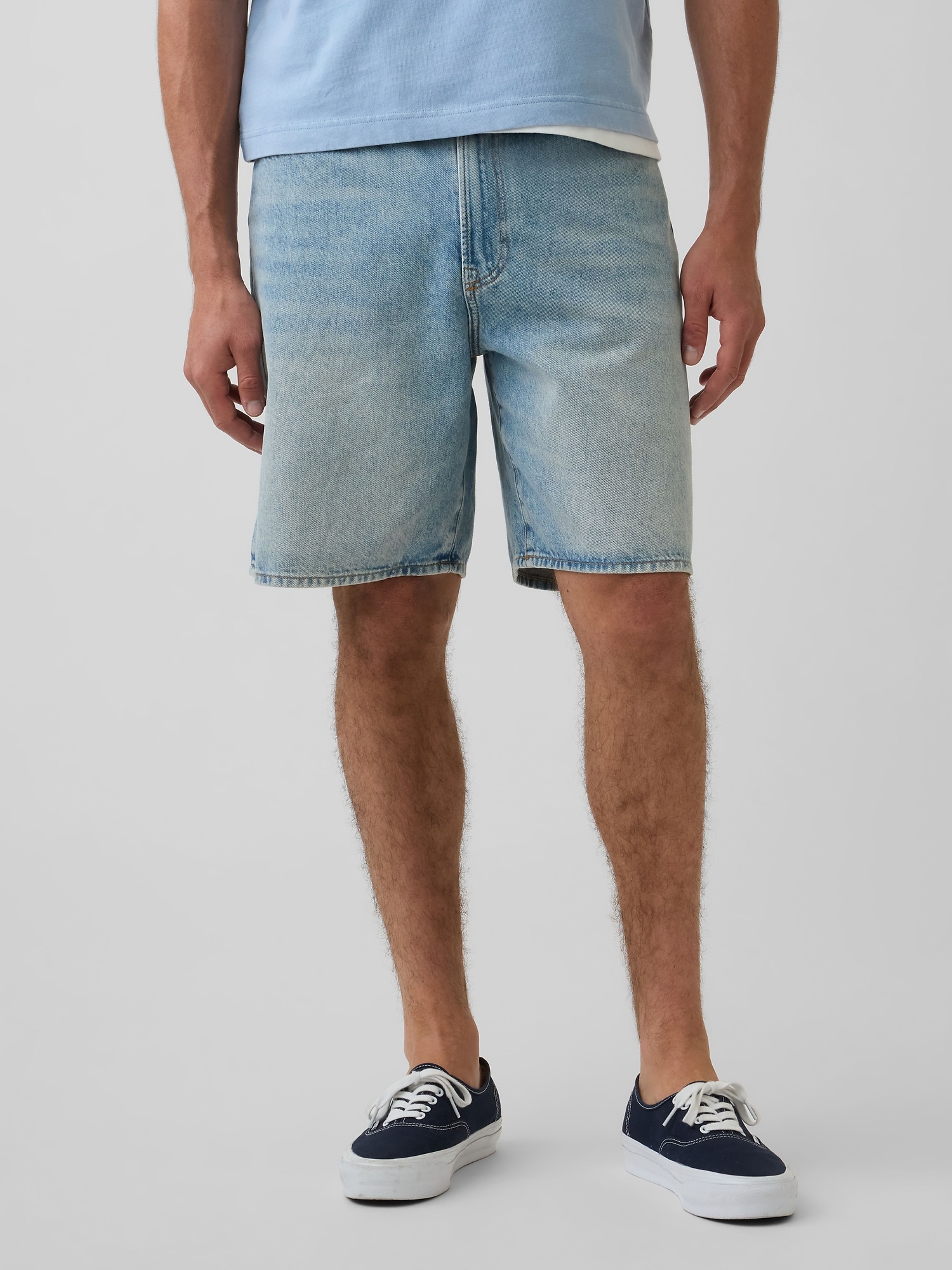Shorts 90s loose in denim - 004
