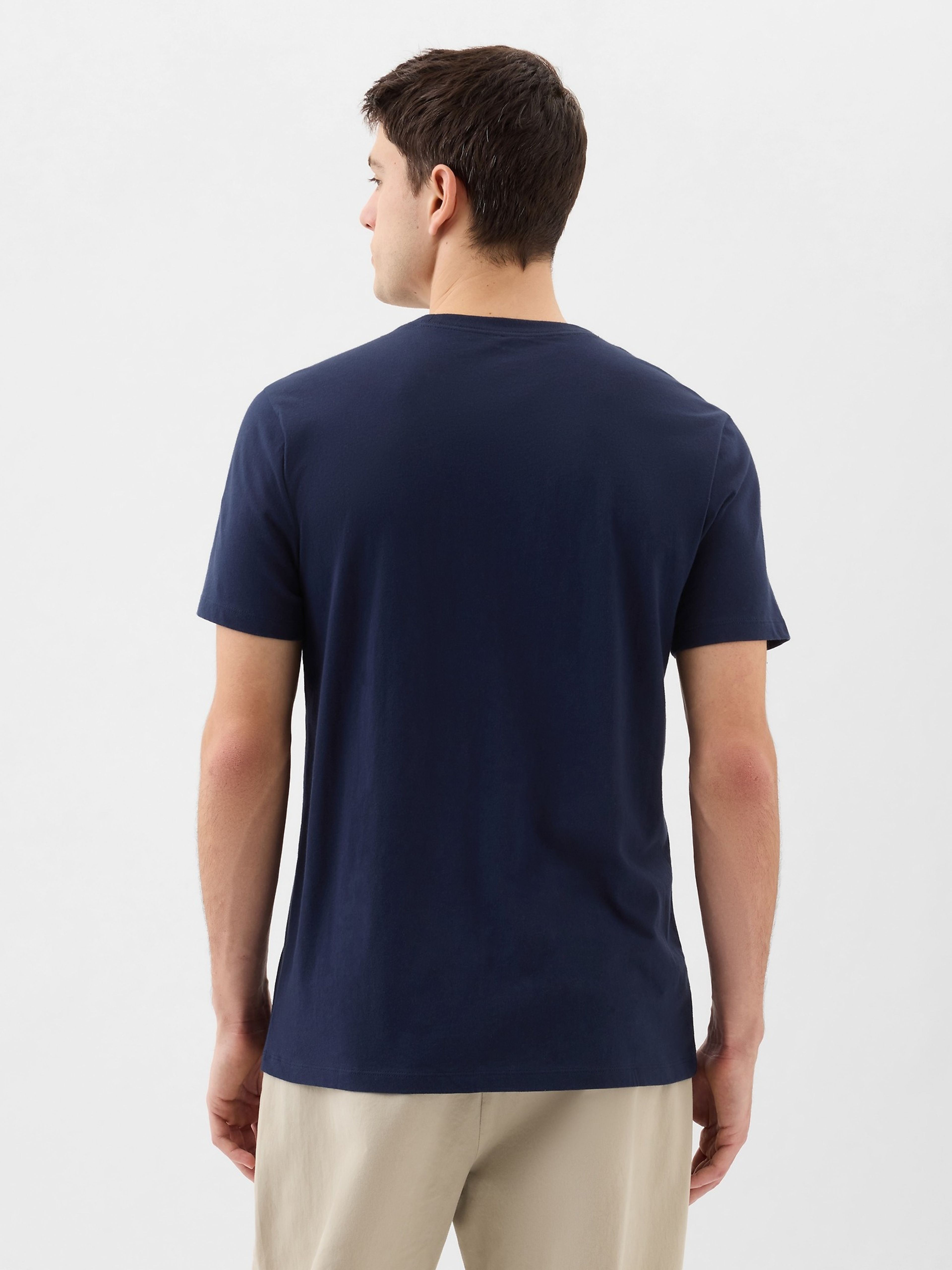 T-shirt in cotone con logo 2 pezzi - 003