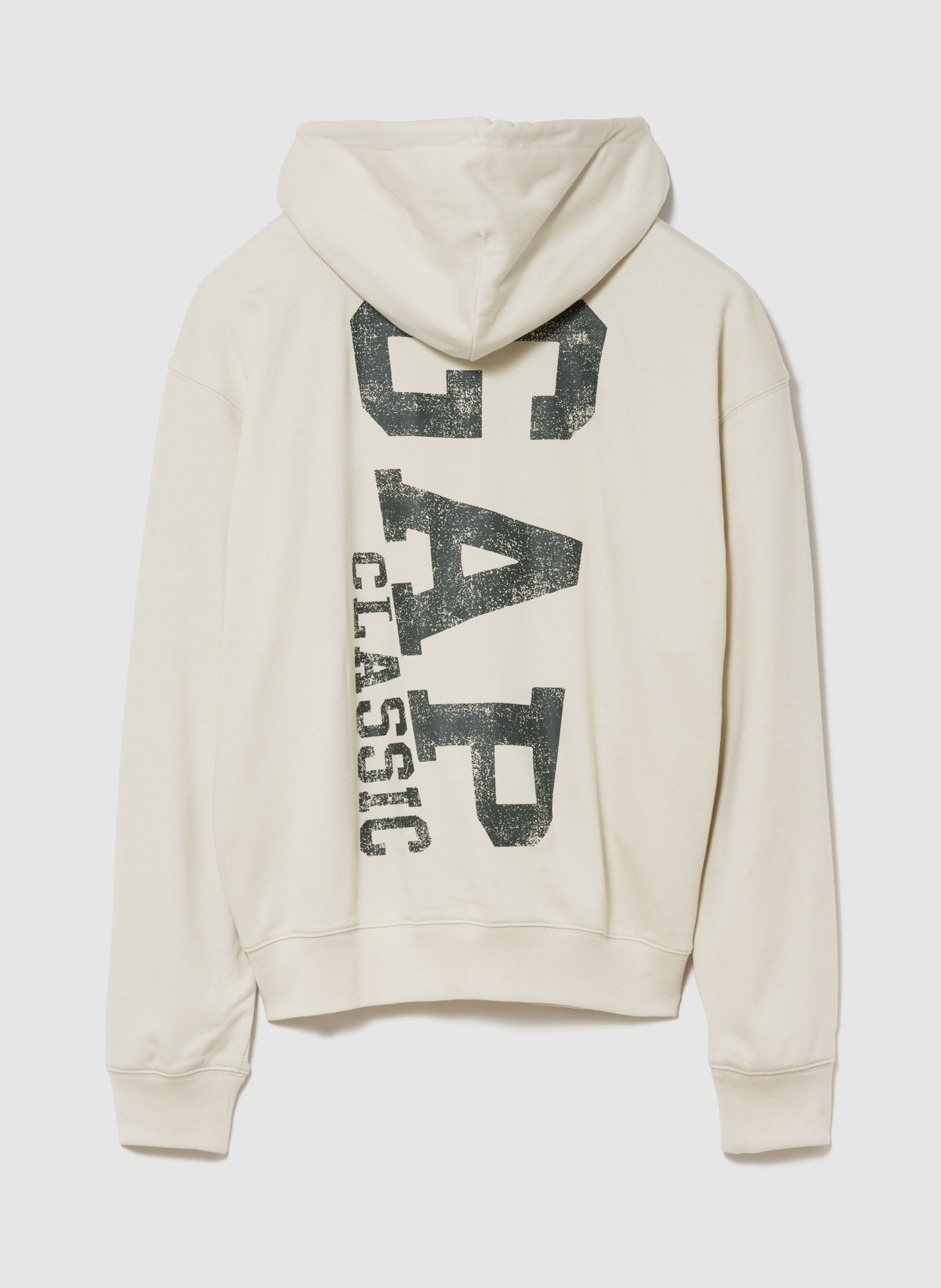 French Terry Hoodie mit Logo - 002