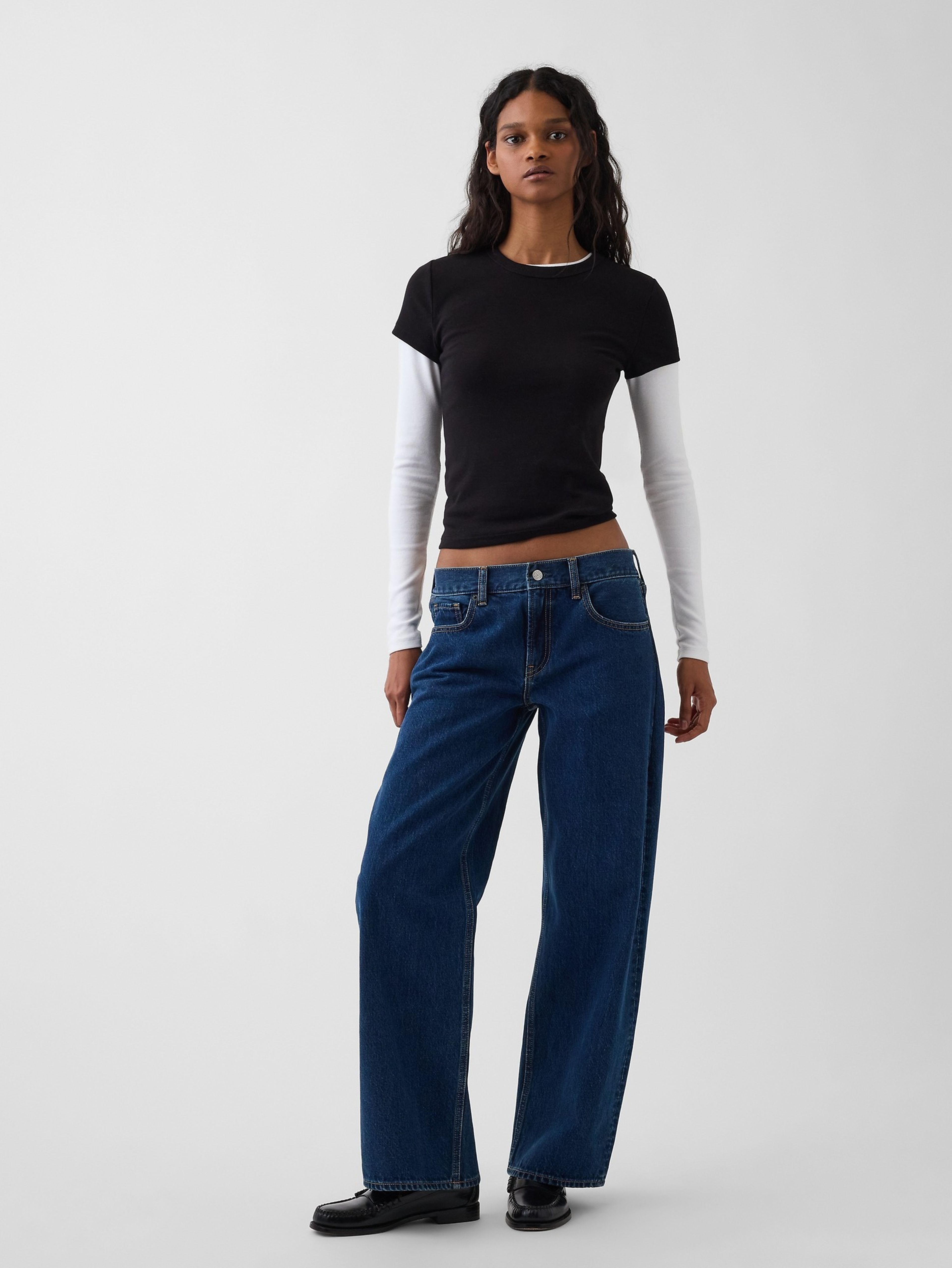 Jean The Hailey Low Rise Loose - 001