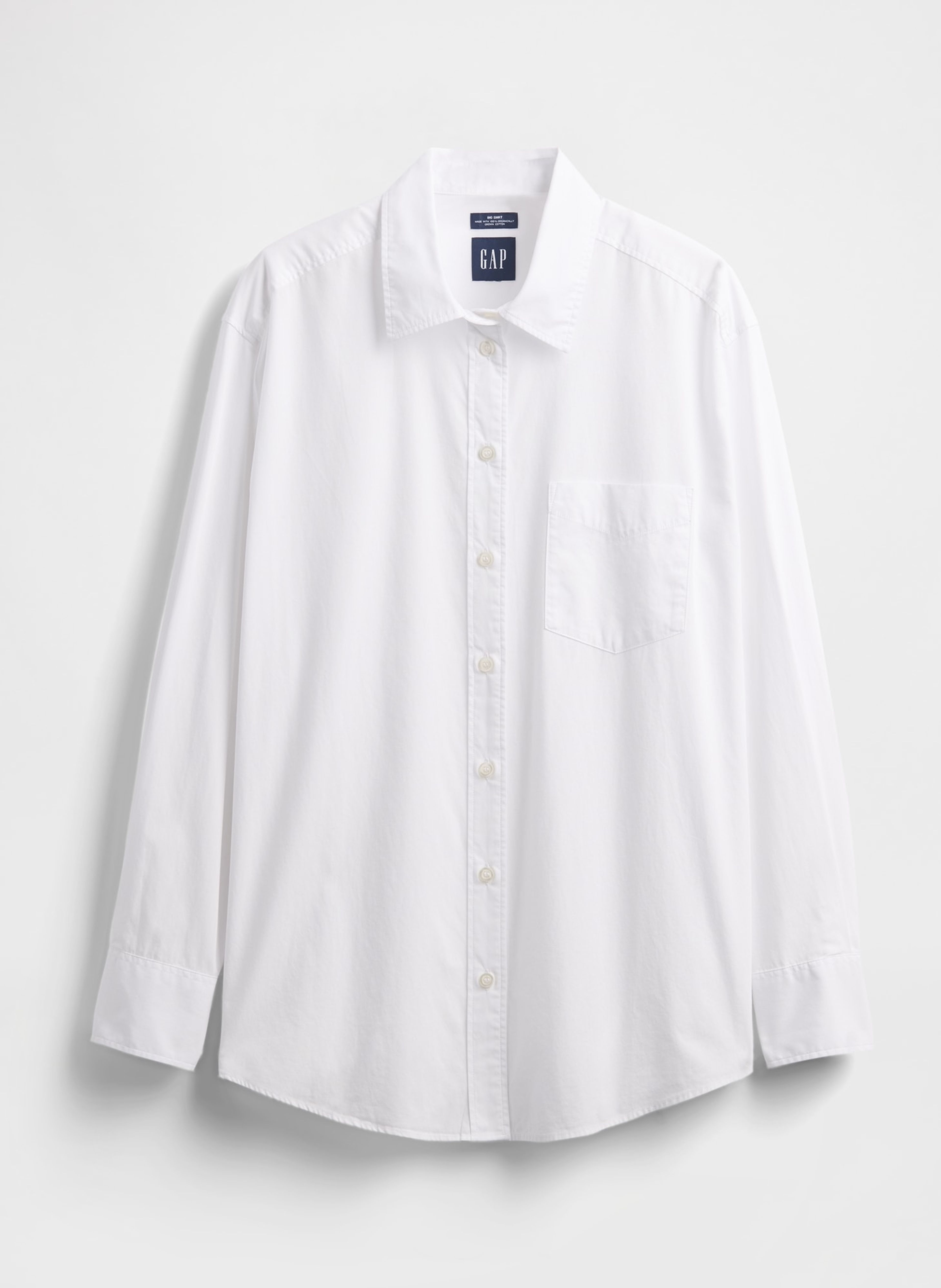 Bavlnená oversize košeľa - 006