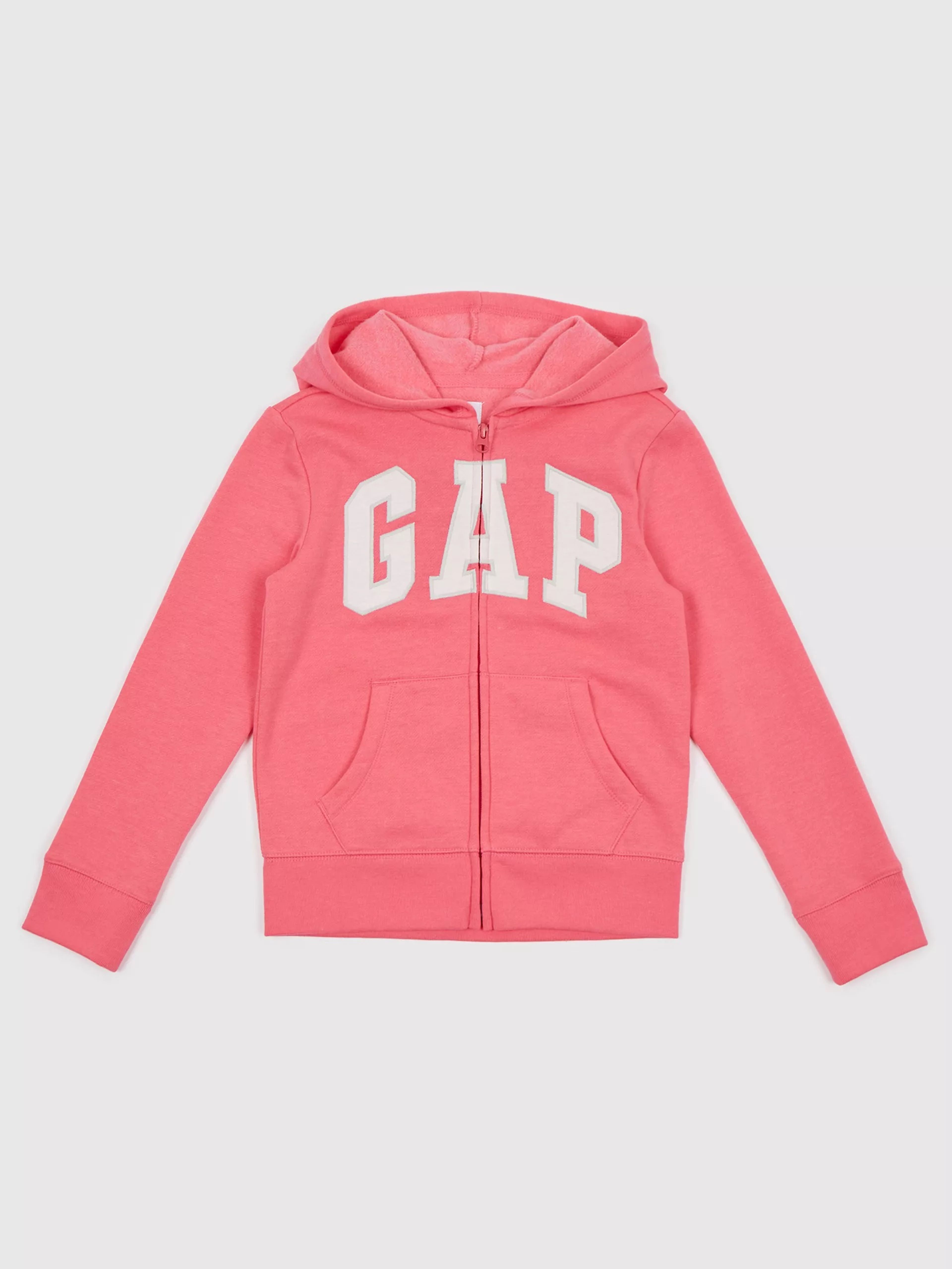 Kinder-Sweatjacke GAP Logo Reißverschluss