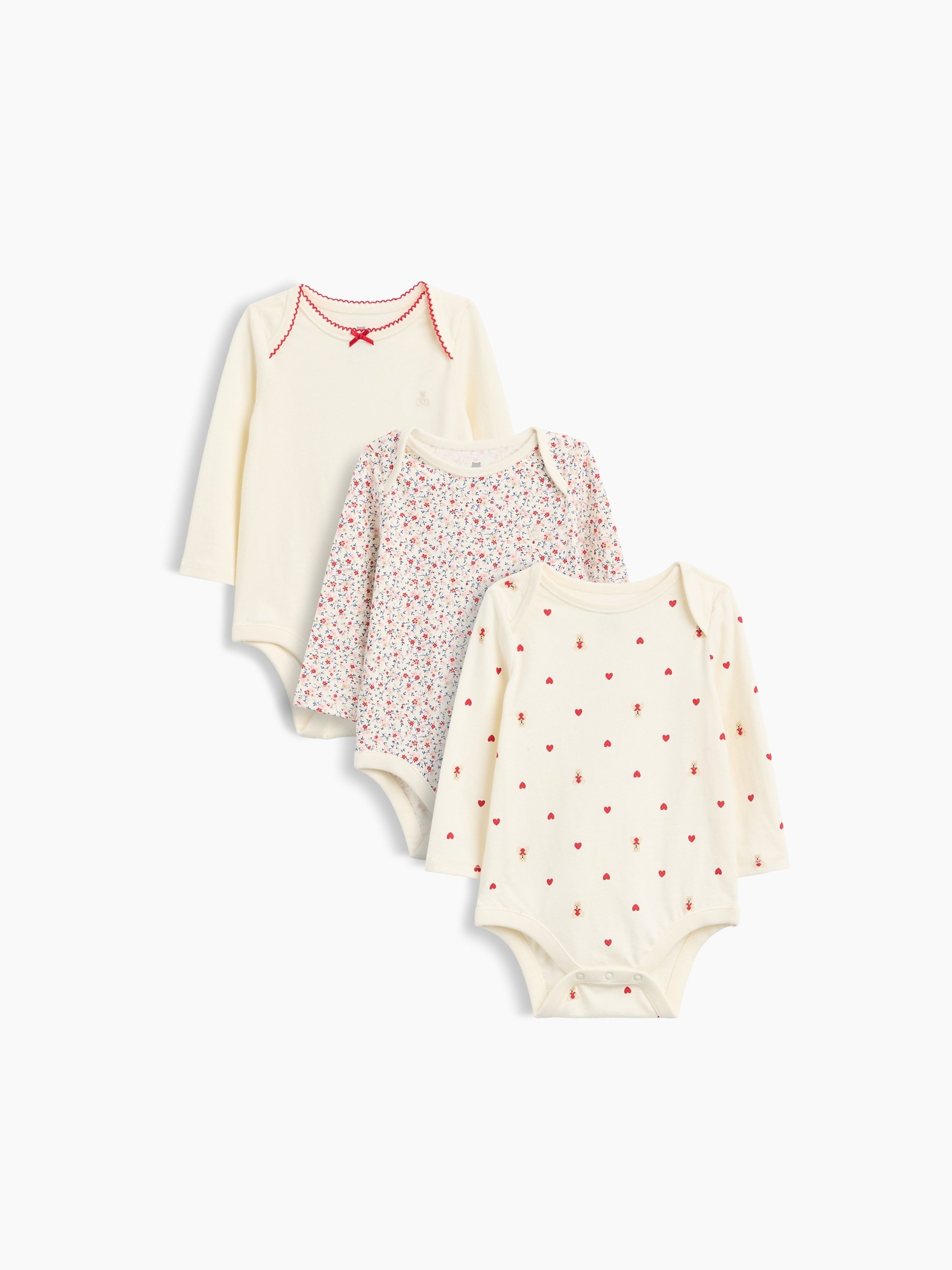 Baby body Brannan Bear 3 buc. - 001