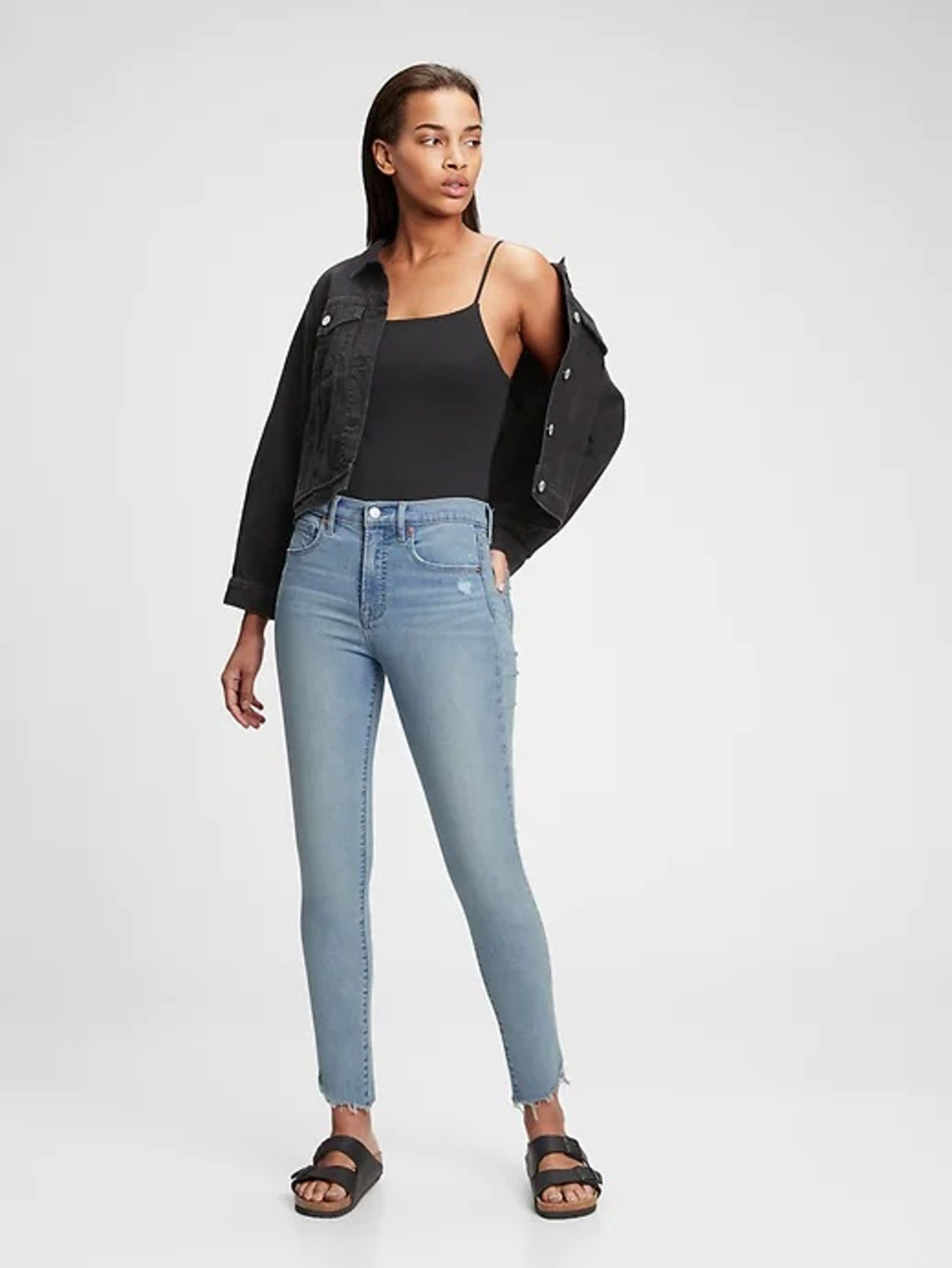 Jeans true skinny high rise