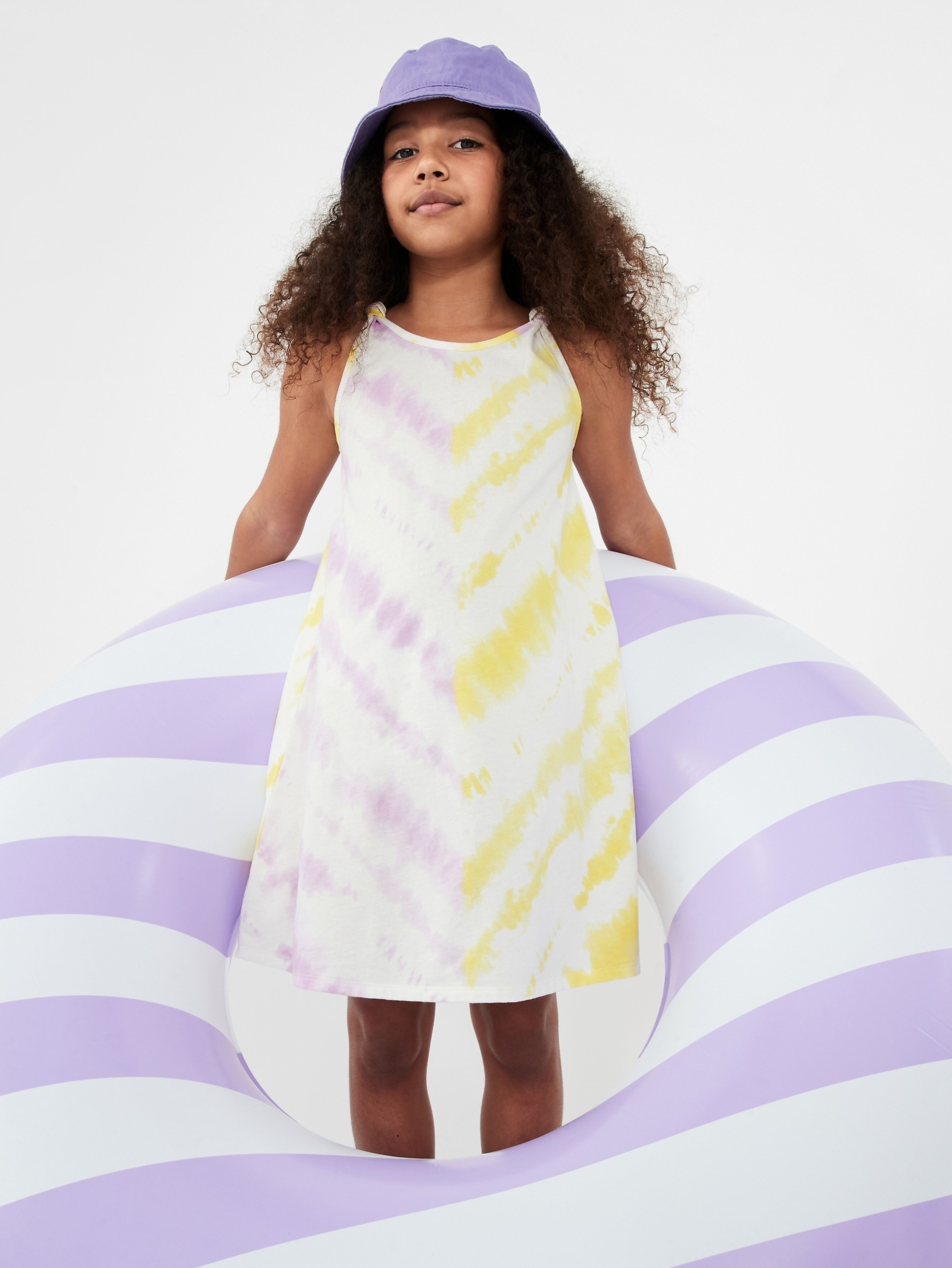 Kinderkleid mit Batik
