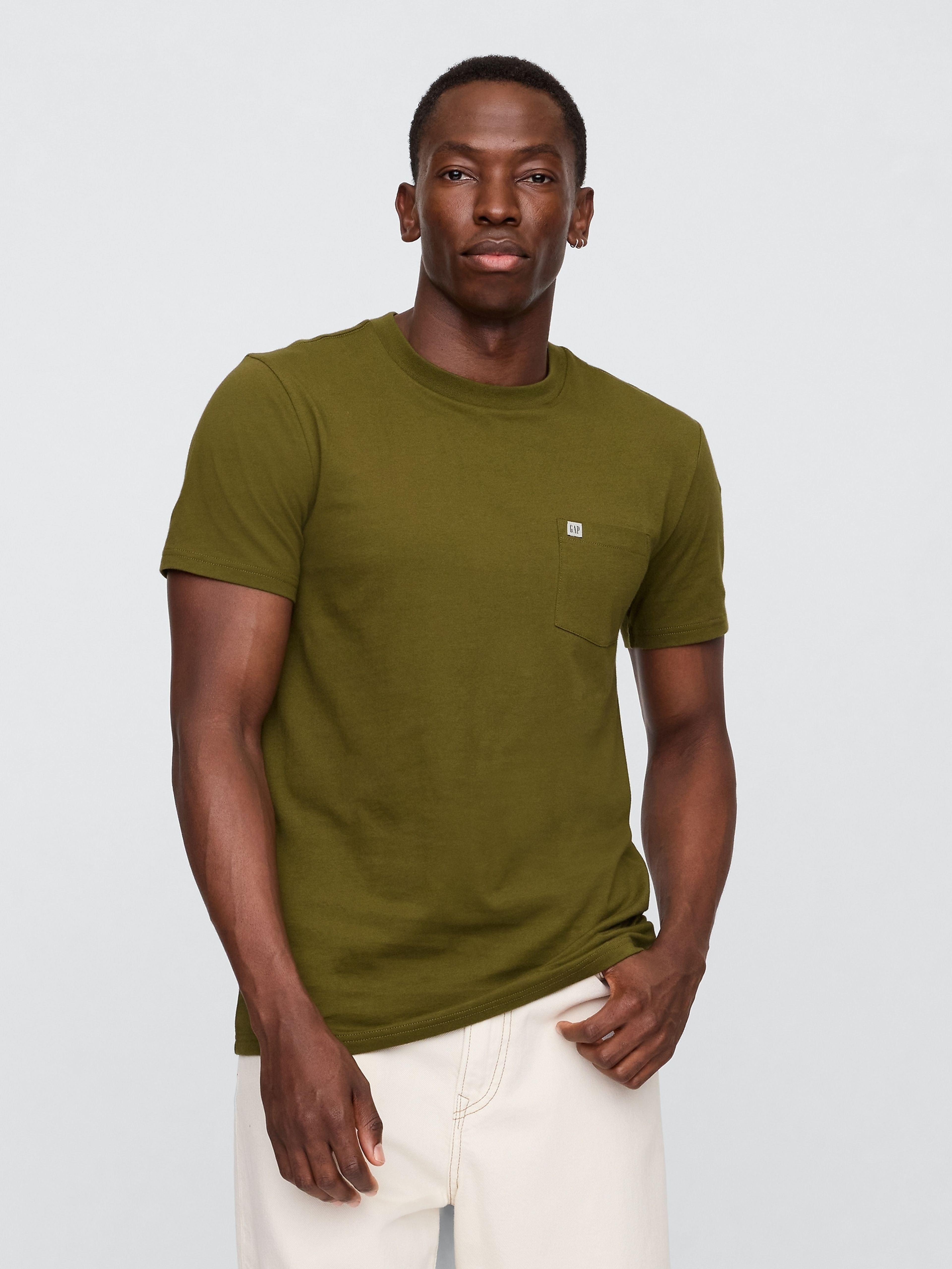 T-Shirt mit Tasche