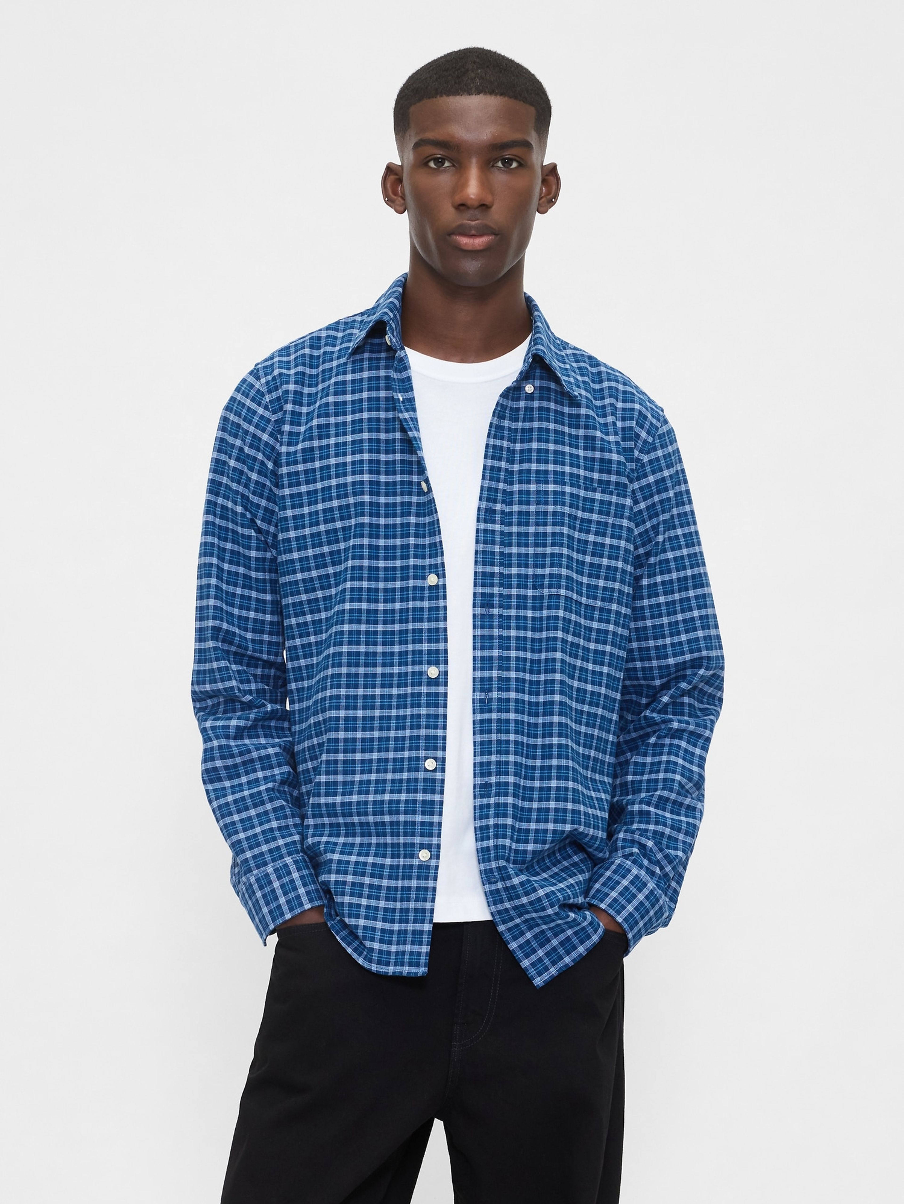 Herren-Hemd Oxford Shirt