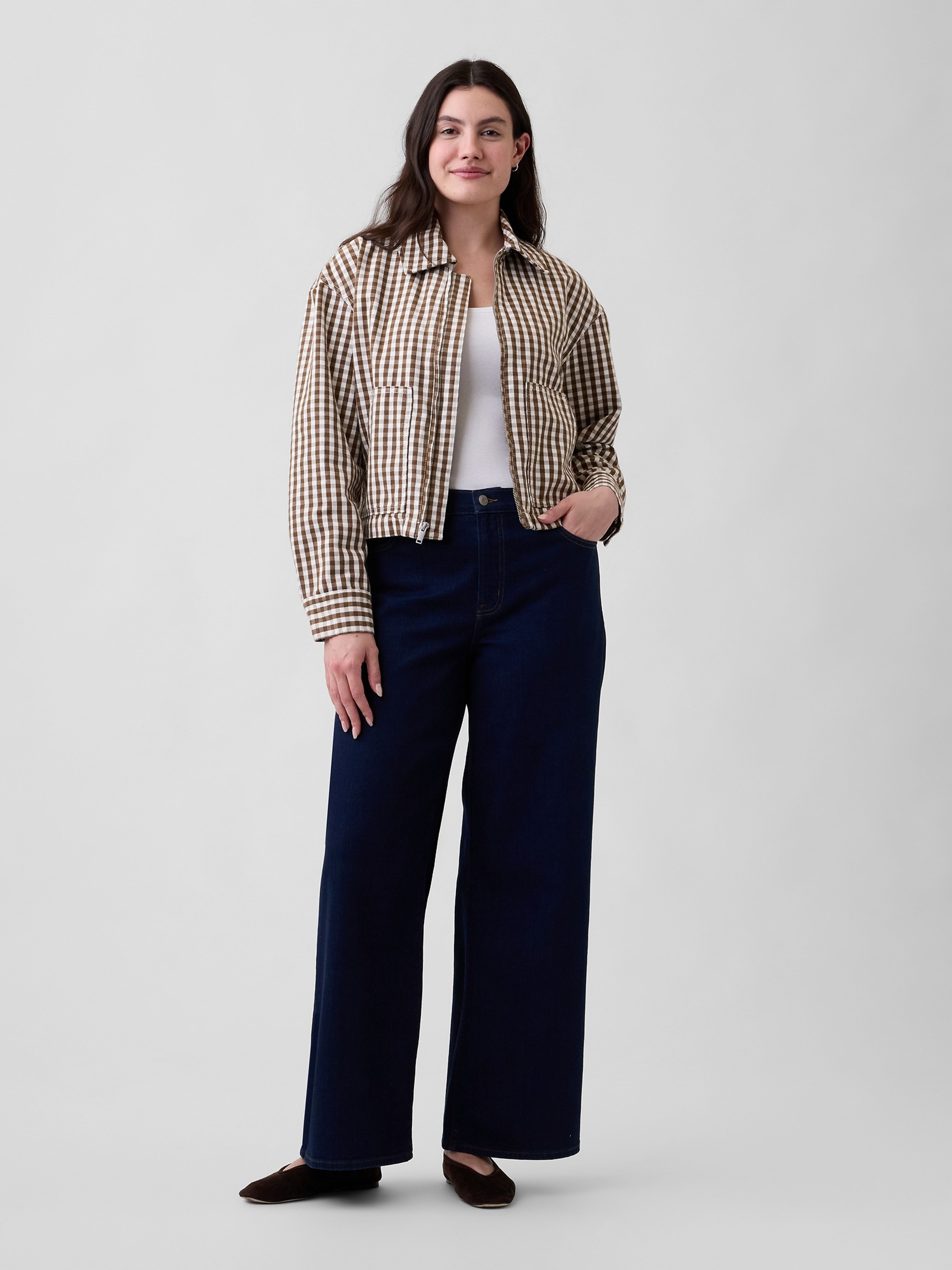 Jean Mid Rise Wide-Leg - 005