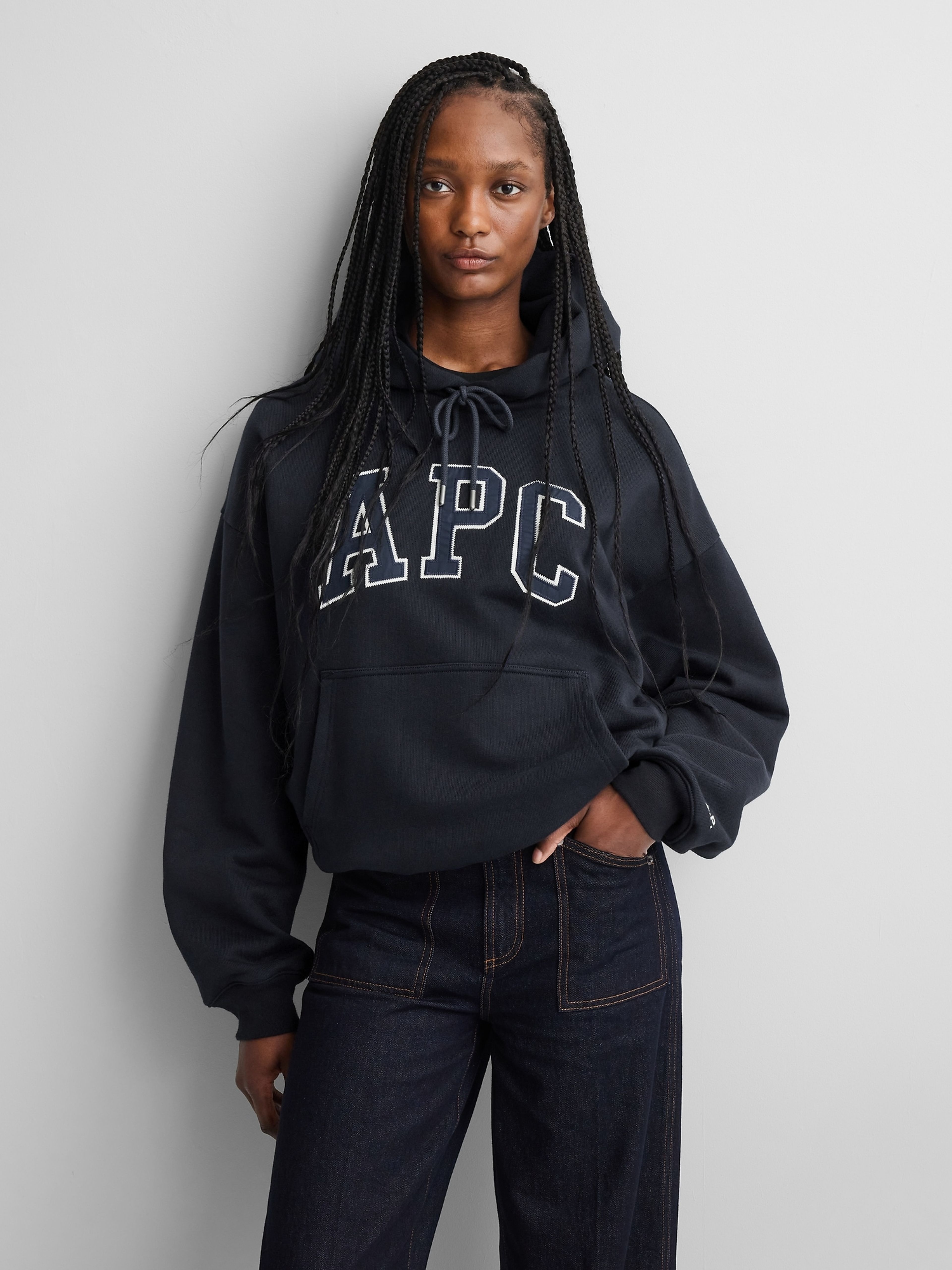 Sweatshirt Extra Heavyweight Gap × A.P.C. unisex met logo - 004