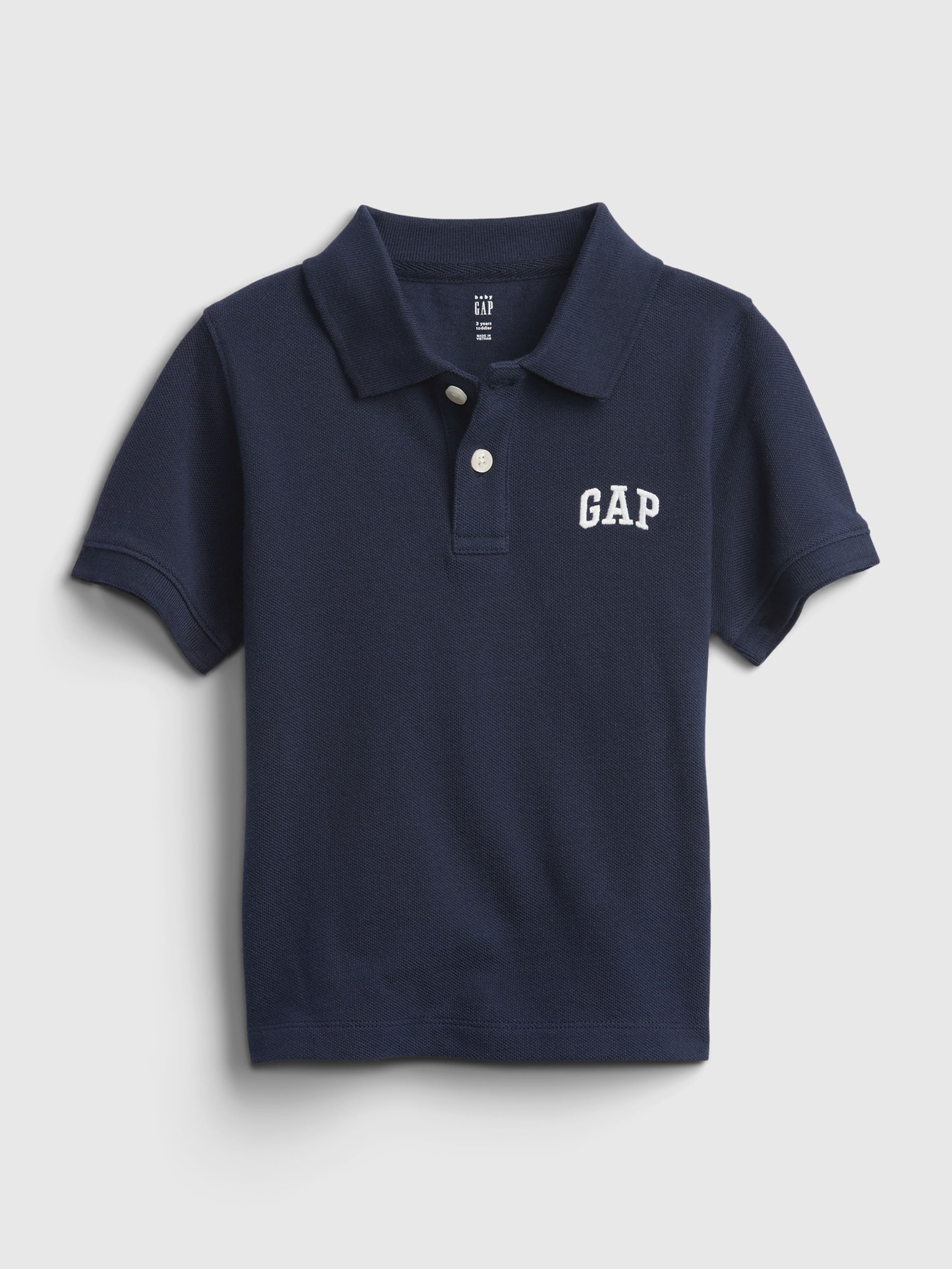 Baby tricou polo cu logo Gap