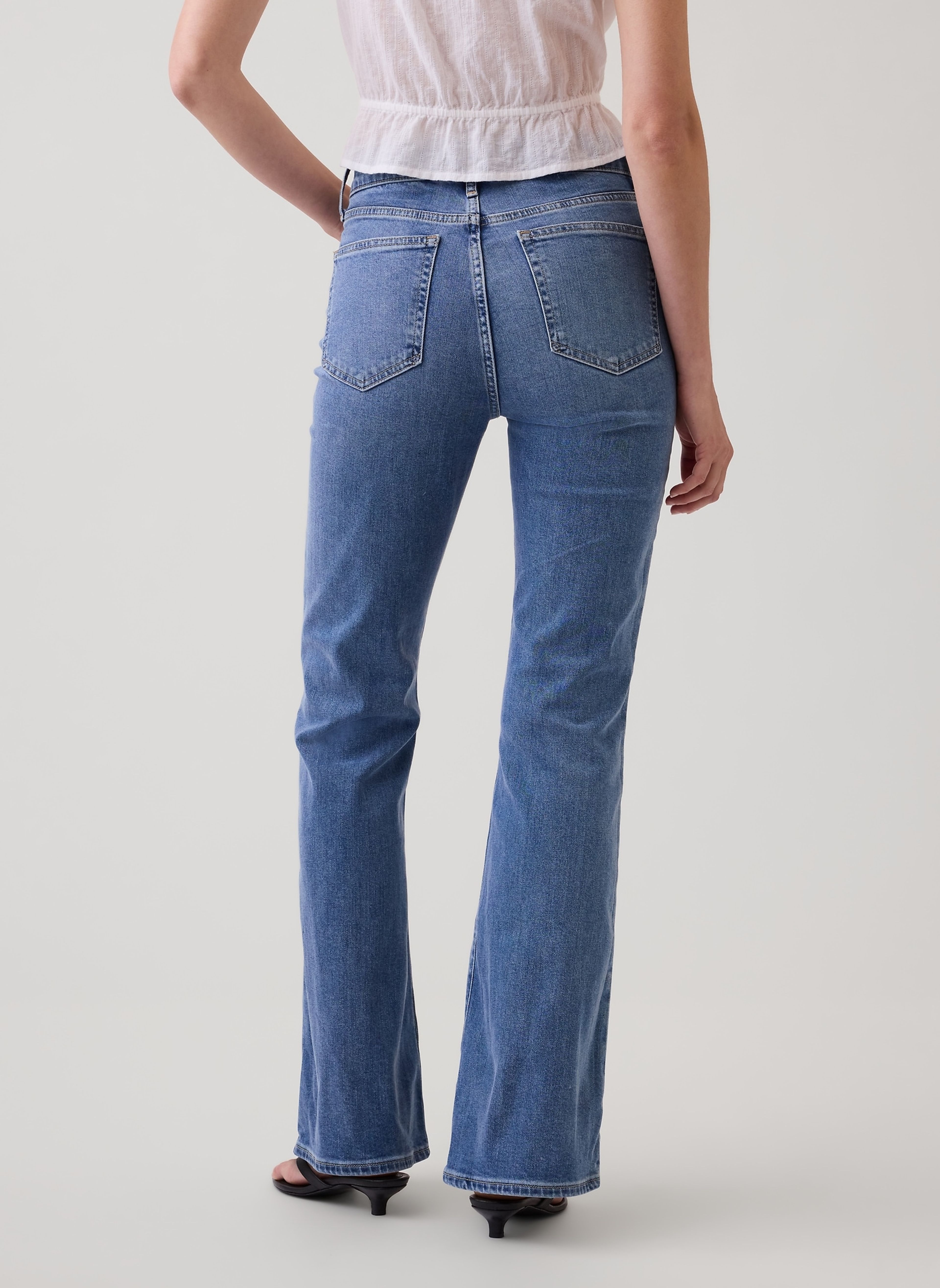 Jeans High Rise 70s Flare - 004