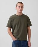 Tričko Heavyweight Unisex-Zelená - 004