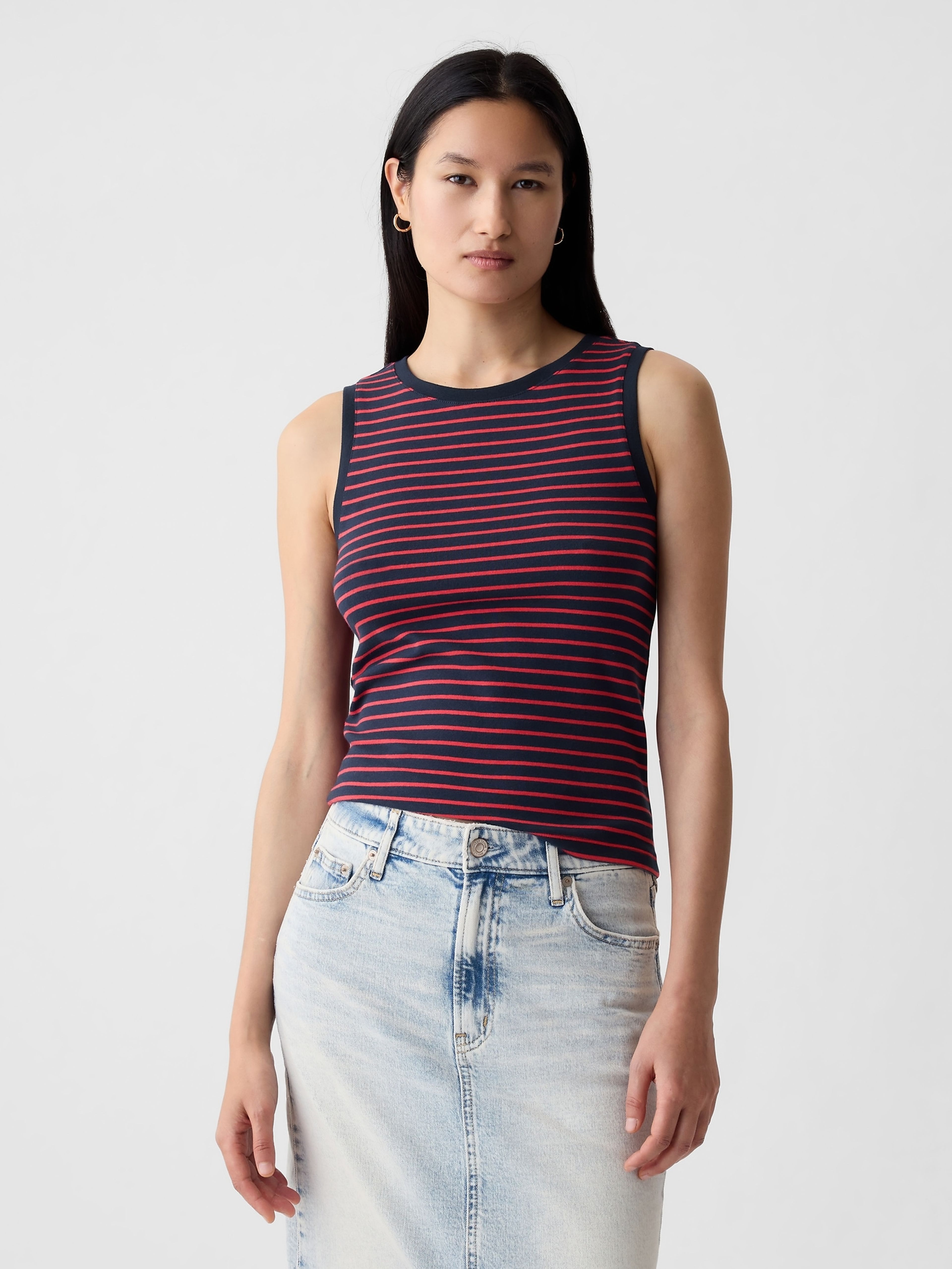 Kurzes Tanktop cropped