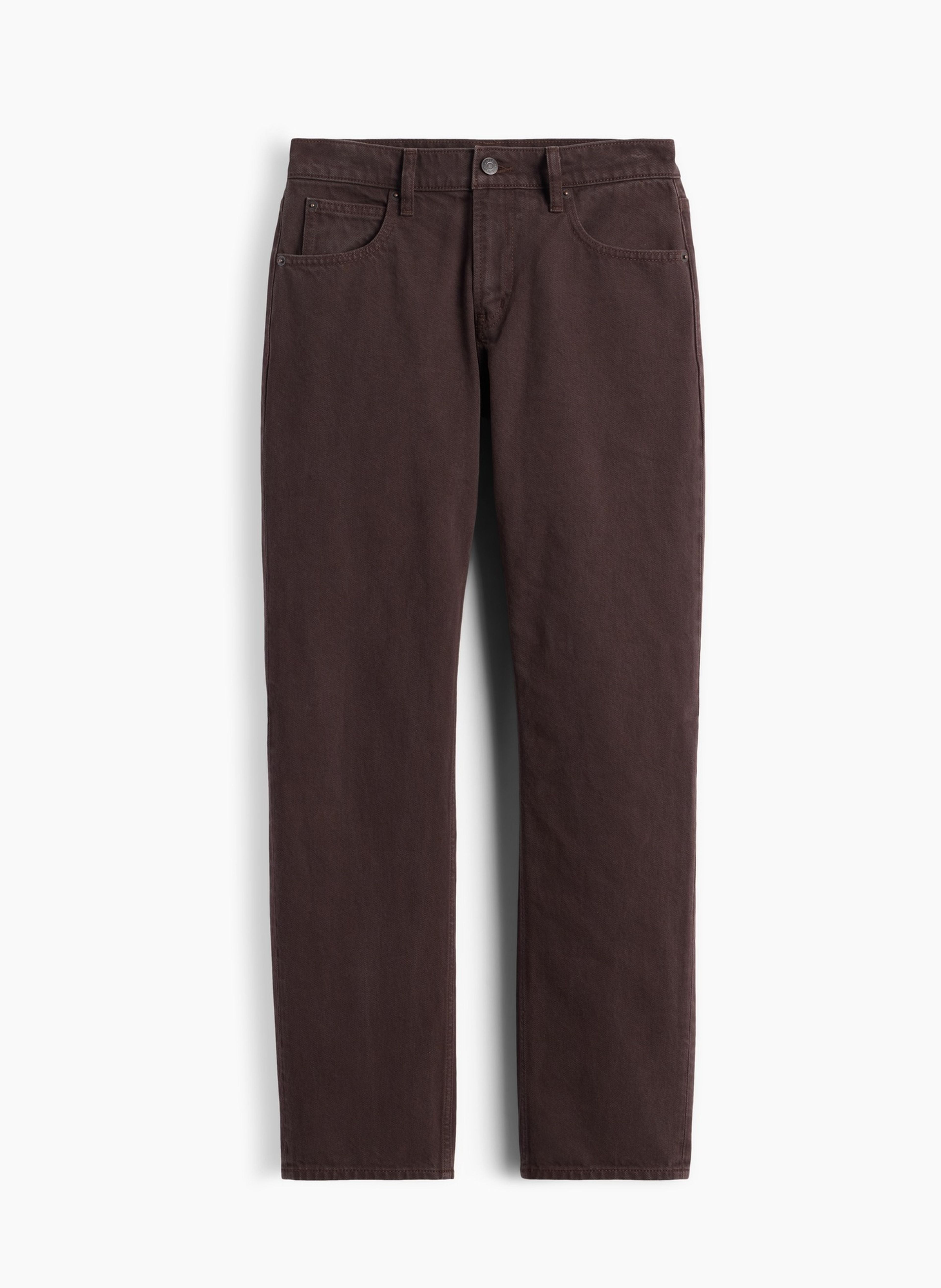 Jean Mid Rise Straight Taper - 007