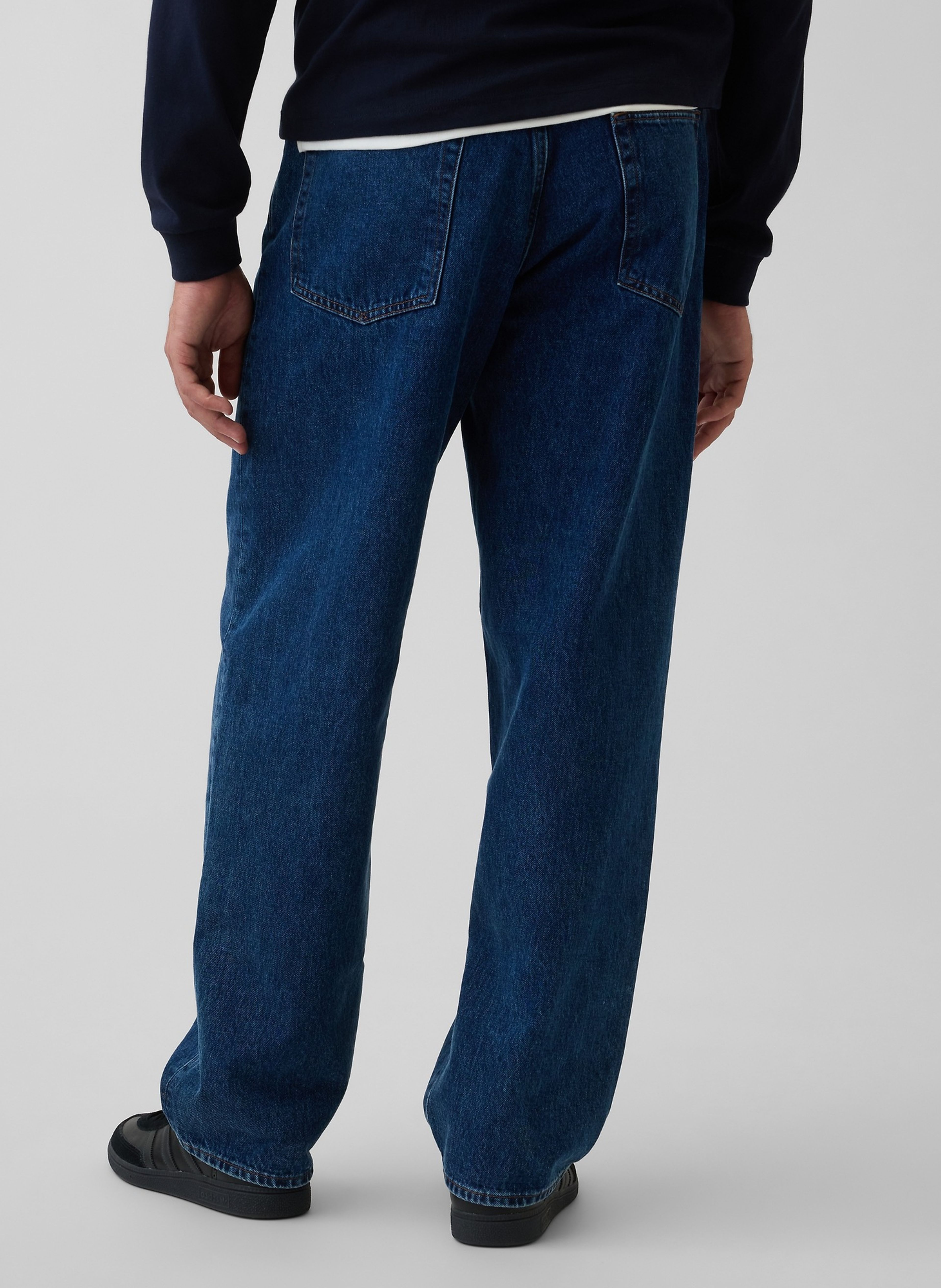 Jeansy Mid Rise Baggy - 004