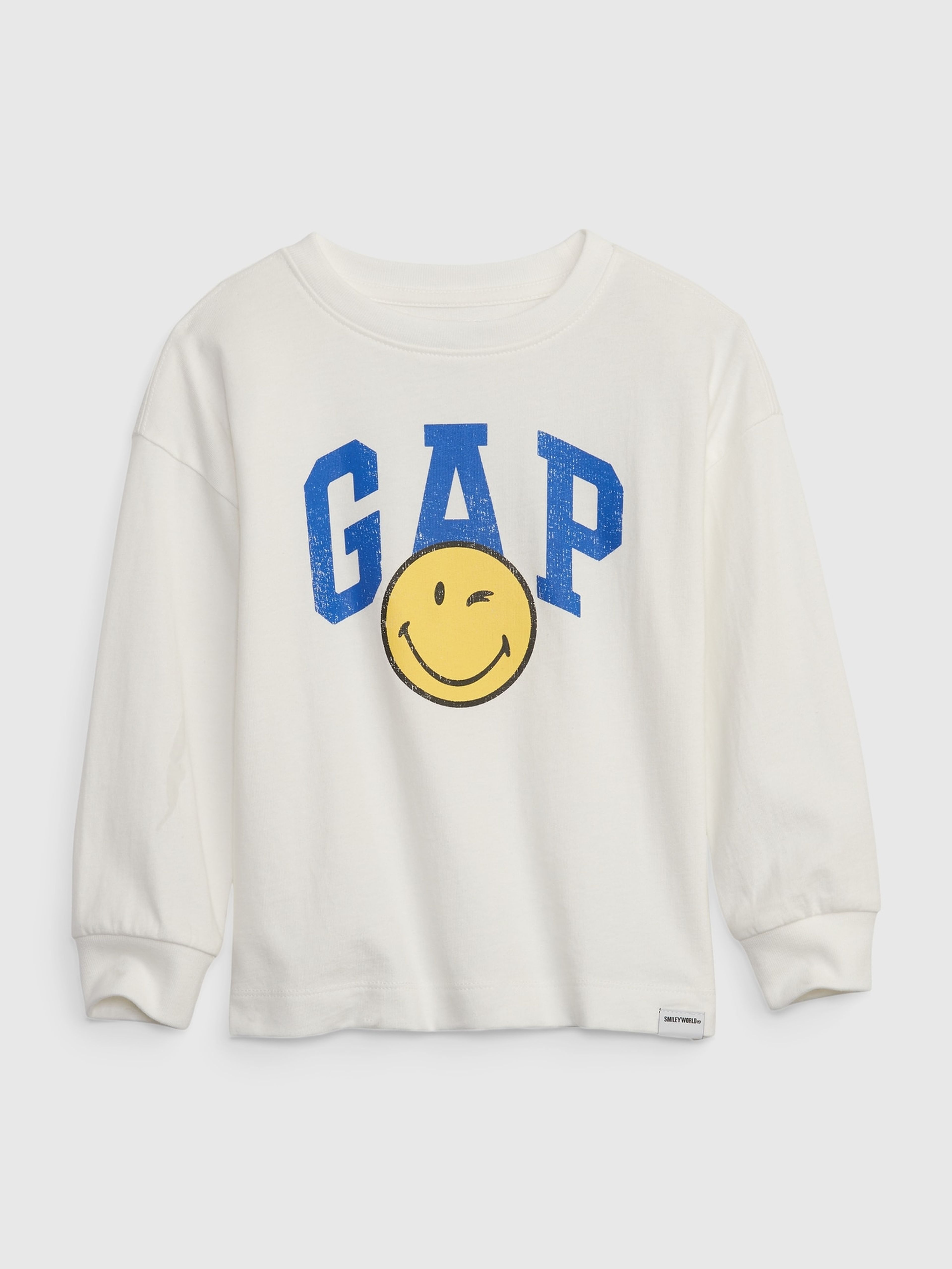 Baby tricou Gap × SmileyWorld®