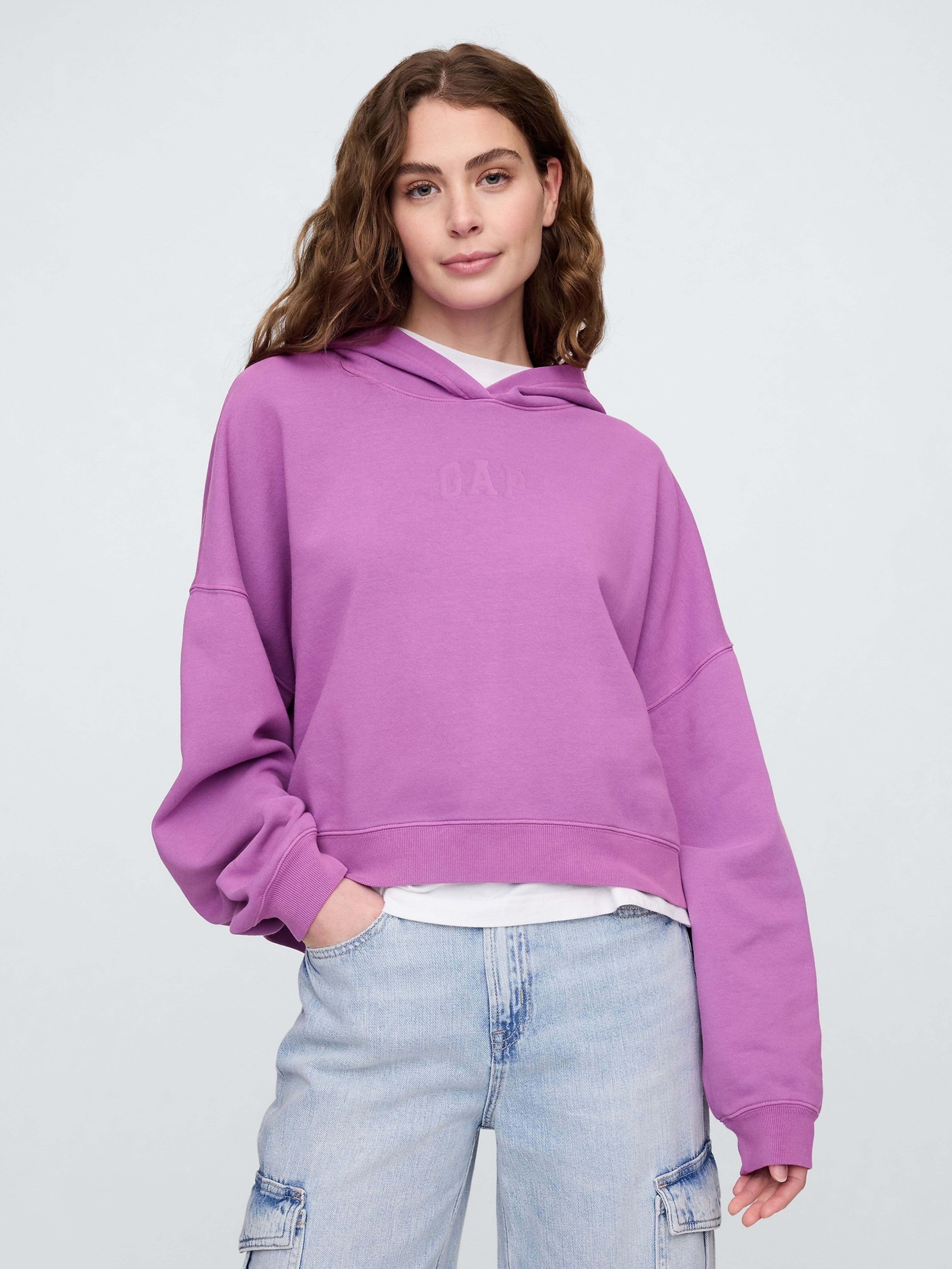 Crop mikina s logem