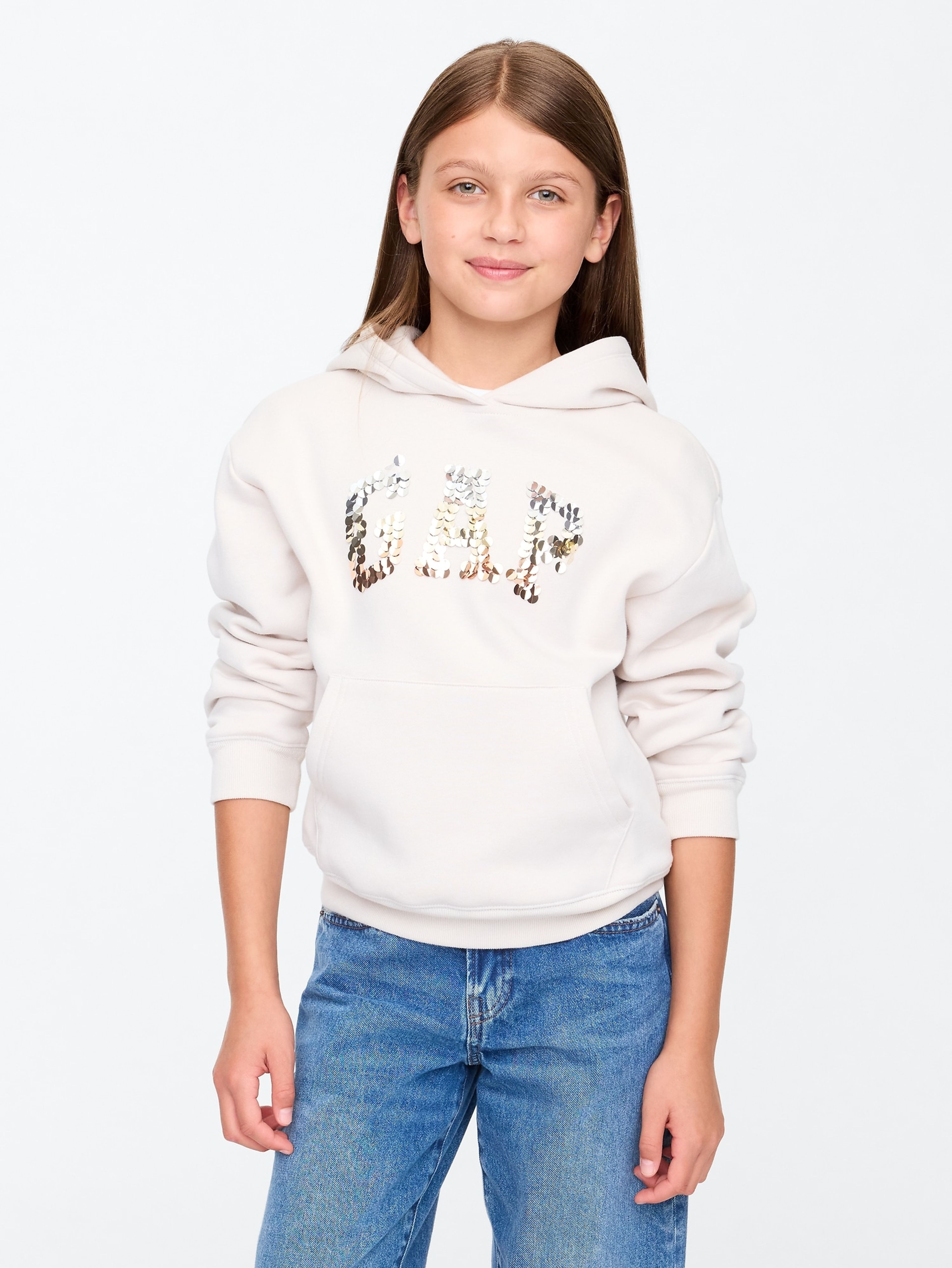 Kinder-Sweatshirt mit Logo